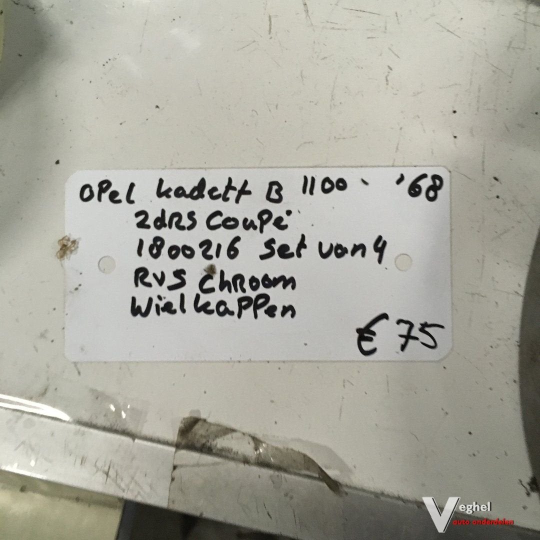 Opel Kadett B 1100 Coupe 1968 Wagennr 1800216  Wieldoppen 4