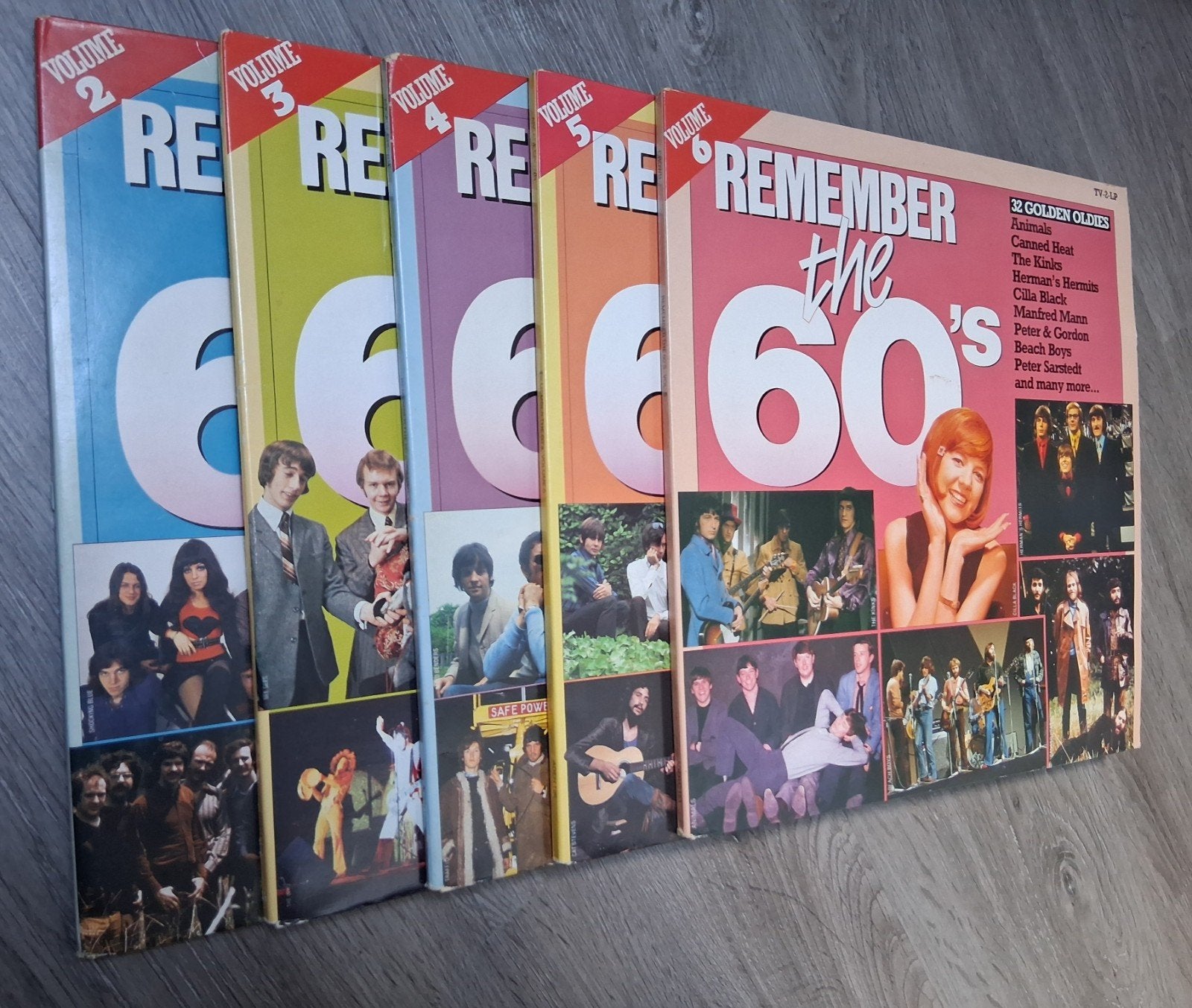 Remember the 60s Langspeelplaten -  Beach Boys, The Beatles, Cd's en Dvd's, Vinyl | Pop, LP, Gebruikt, Complilatie, 12 inch