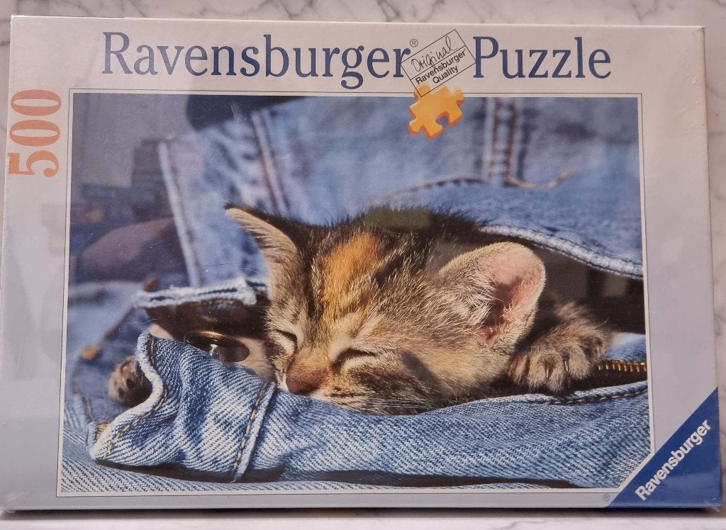 Puzzel Ravensburger Poes, Hobby en Vrije tijd, Denksport en Puzzels, Ophalen of Verzenden, 500 t/m 1500 stukjes, Nieuw, Legpuzzel