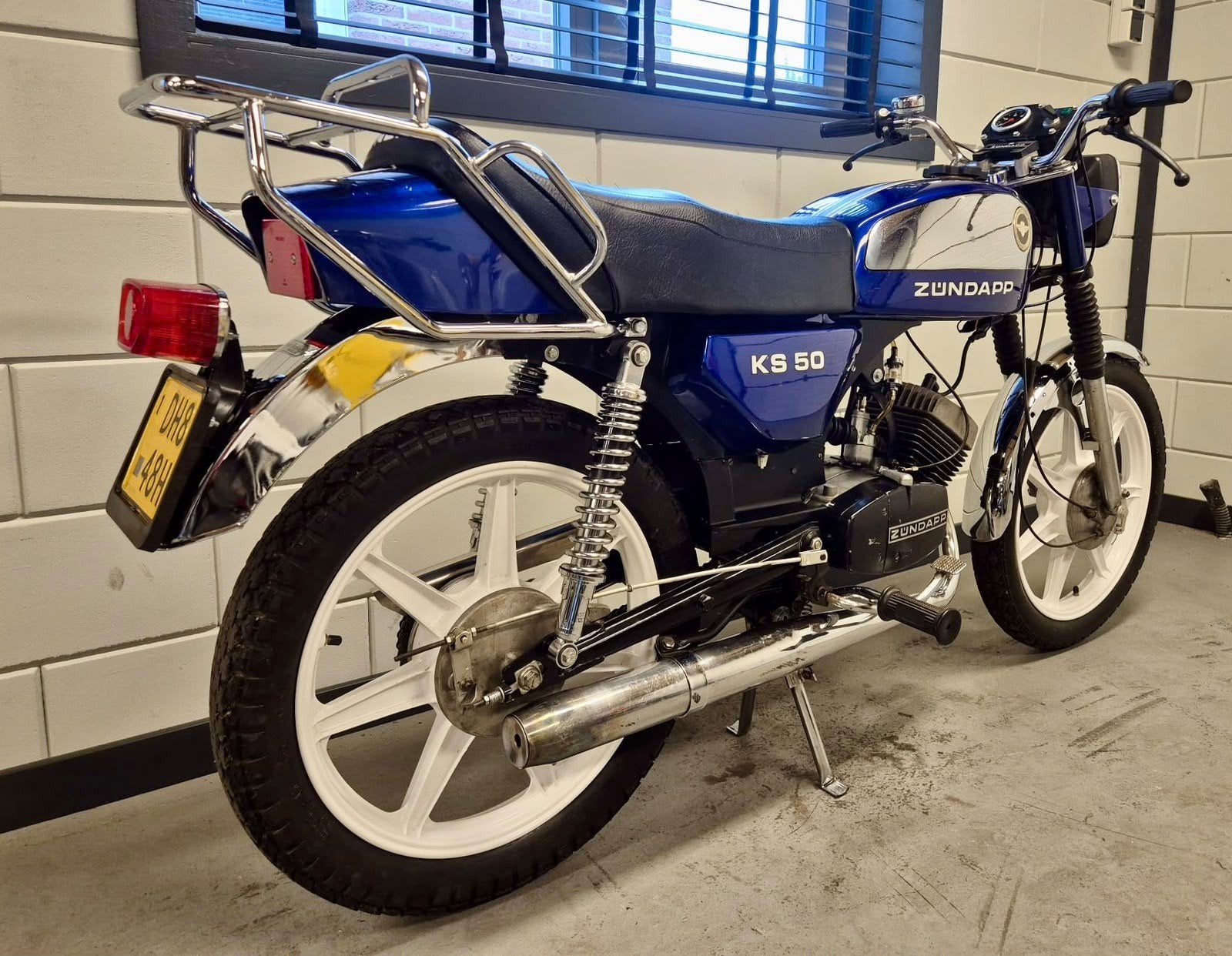 nette zundapp 529 inc kenteken, Ophalen