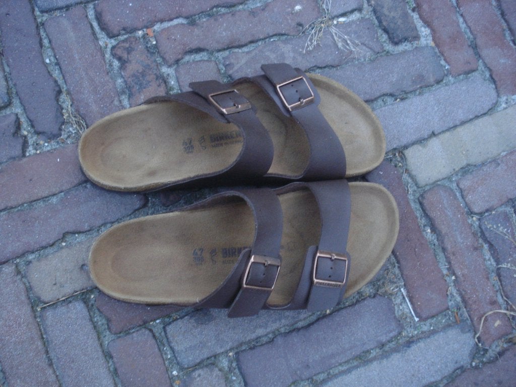 BIRKENSTOCK ARIZONA BRUIN 47 NU GRATIS VERZENDING PER POST