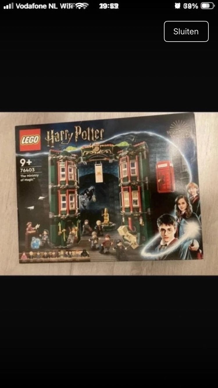 Lego Harry Potter 76403, Ophalen, Lego, Complete set, Ongeopend/sealed