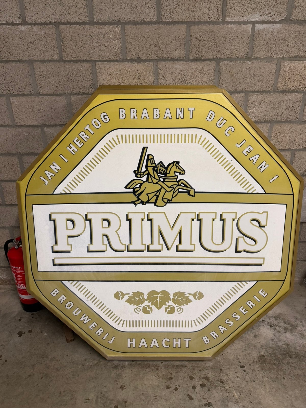 Primus reclame bord 2st, Ophalen, Zo goed als nieuw, Reclamebord, Plaat of Schild, Overige merken