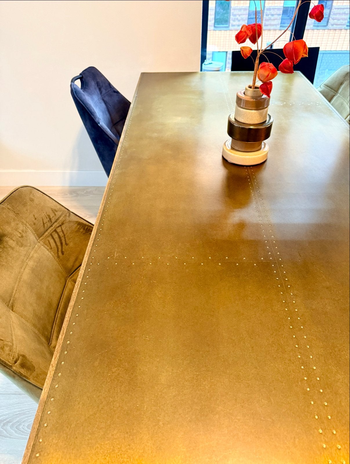Elegante Eettafel met Industriële Look (200x90 cm)