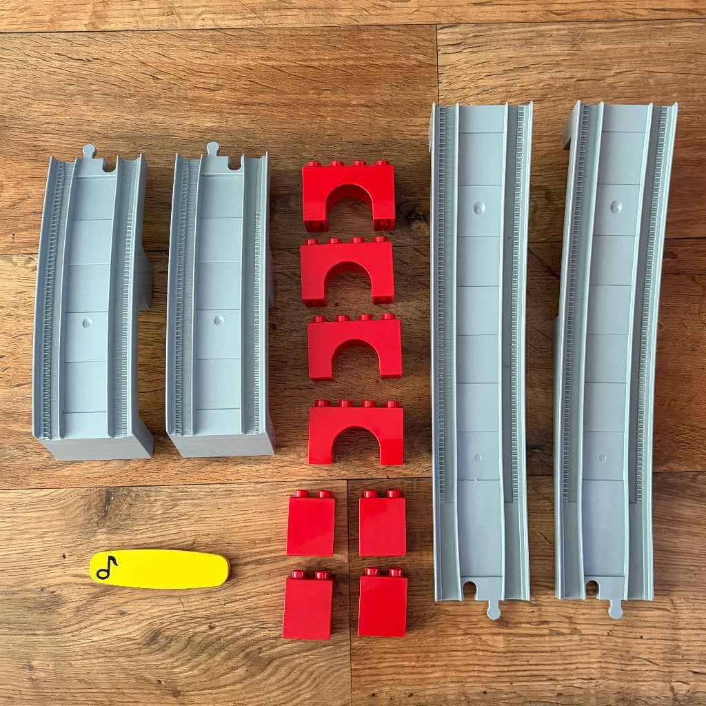 LEGO DUPLO trein brug (1), Ophalen of Verzenden, Gebruikt, Duplo