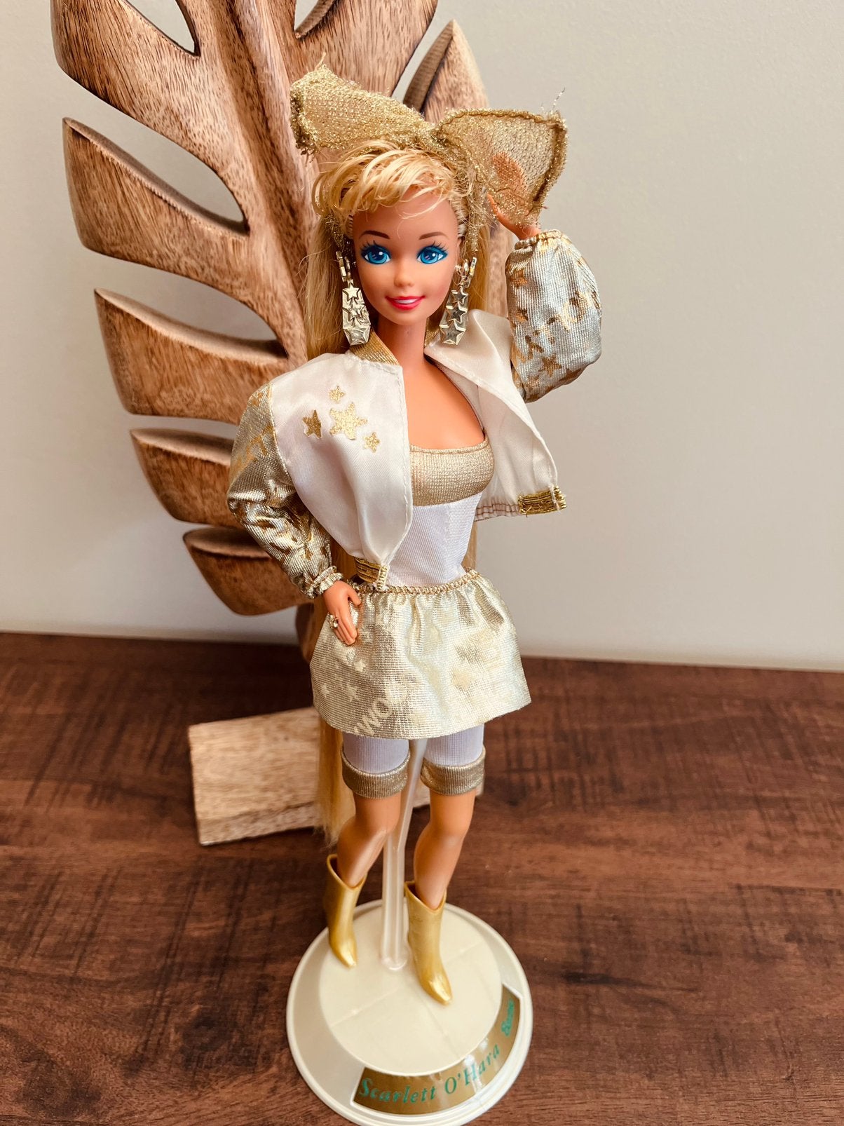 Mattel Barbie Hollywood hair blond, Ophalen of Verzenden, Gebruikt, Barbie