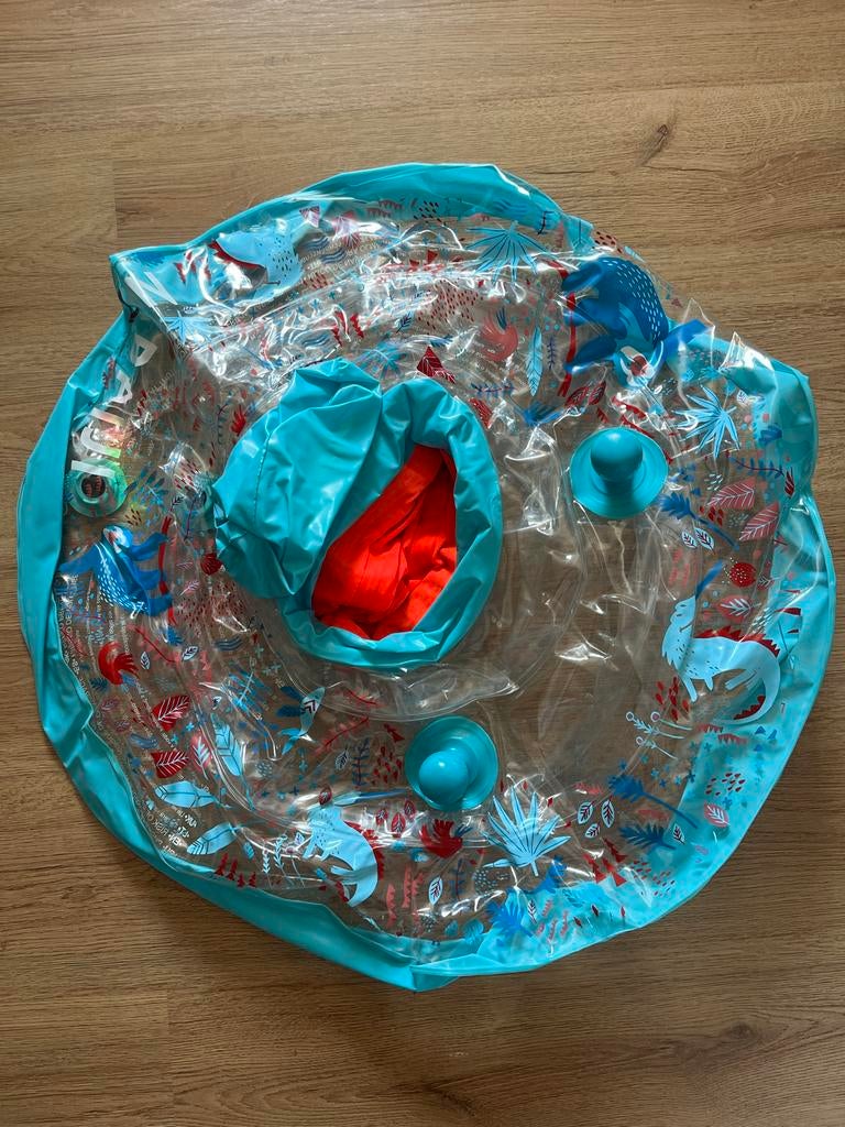 Baby zwemband met zitje - ideaal voor de zomer!, Ophalen, Zo goed als nieuw