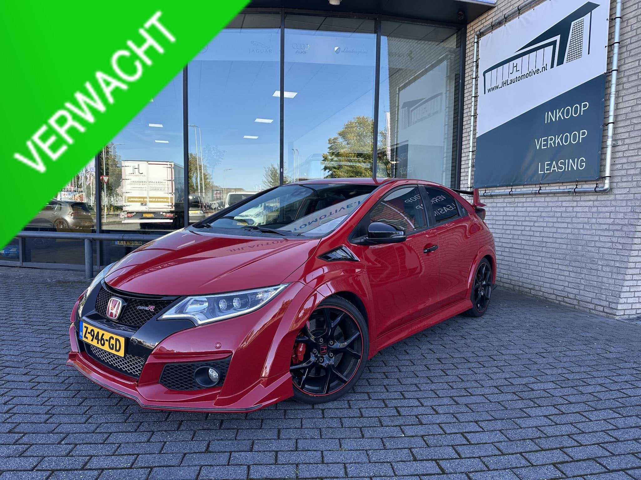 Honda Civic 2.0 Type R *391PK*HG-MOTORSPORT*INJEN*KEYLESS*, Dealer onderhouden, Stof, Gebruikt, Euro 6