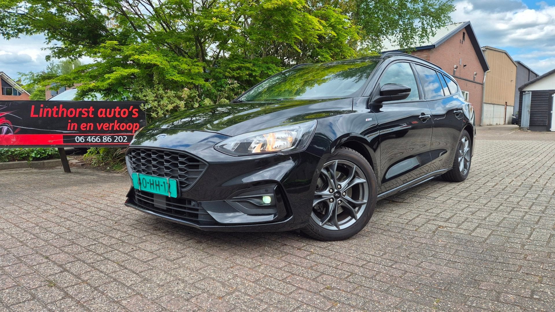 Ford Focus Wagon 2.0 EcoBlue ST Line Business, Auto's, Stof, 4 cilinders, 150 pk, Origineel Nederlands