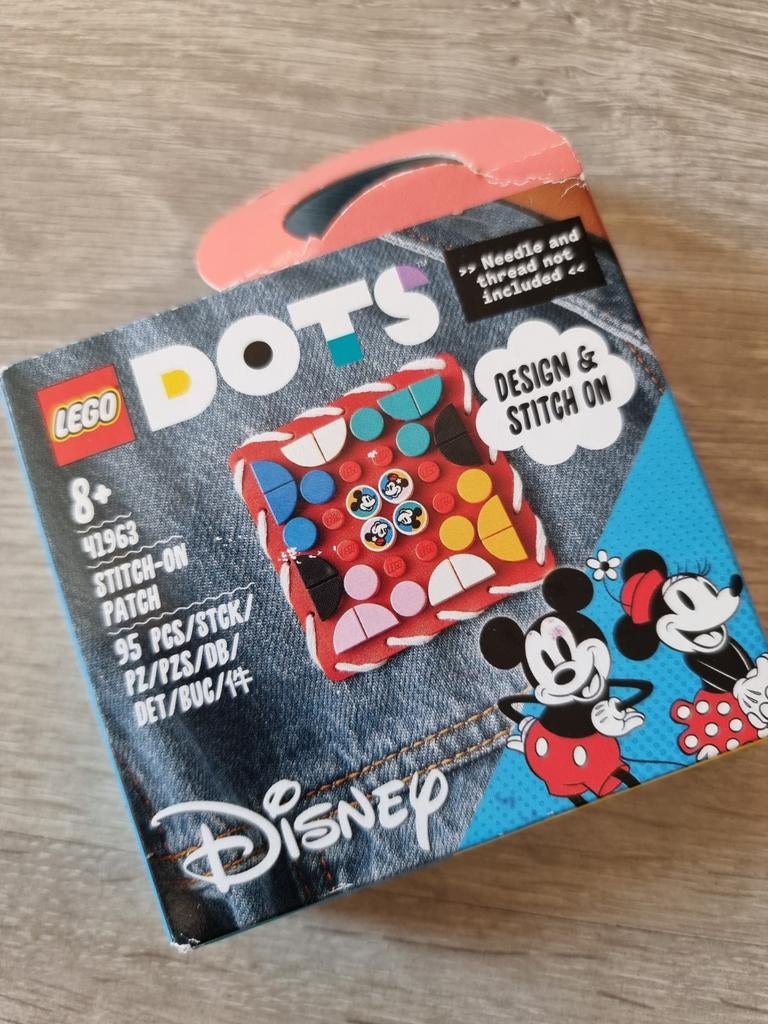 Mickey Mouse & Minnie Mouse Stitch-on patch, Nieuw (MM4), Ophalen of Verzenden, Nieuw