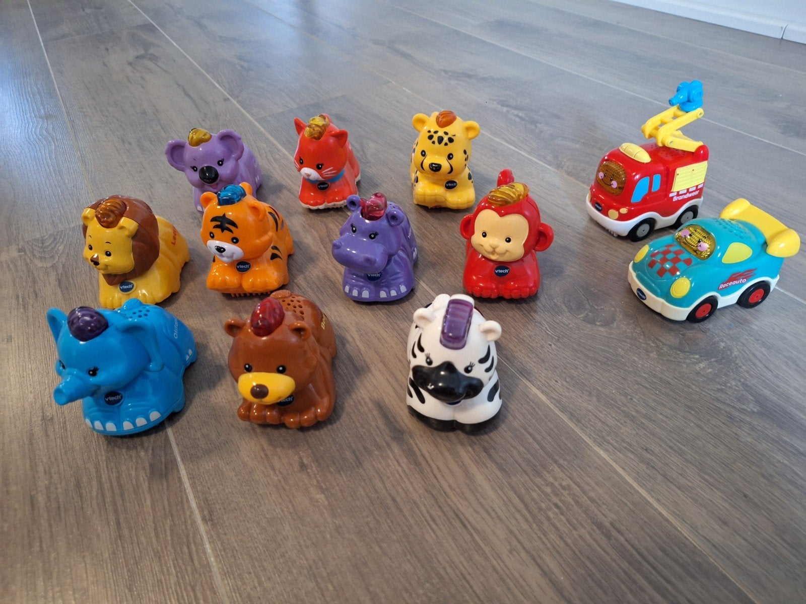 13 zoefzoef dieren / toettoet auto's - VTech, Kinderen en Baby's, Speelgoed | Vtech, Ophalen of Verzenden