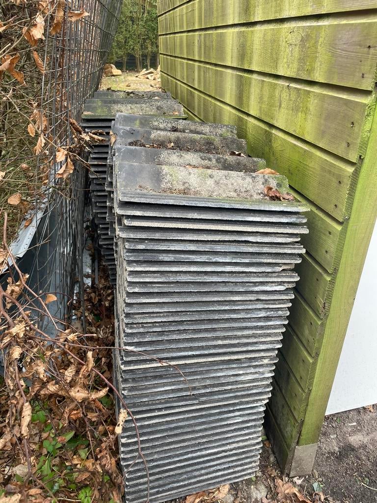 Dak pannen beton, Steen of Klei, Ophalen of Verzenden, Zo goed als nieuw, 15 m² of meer