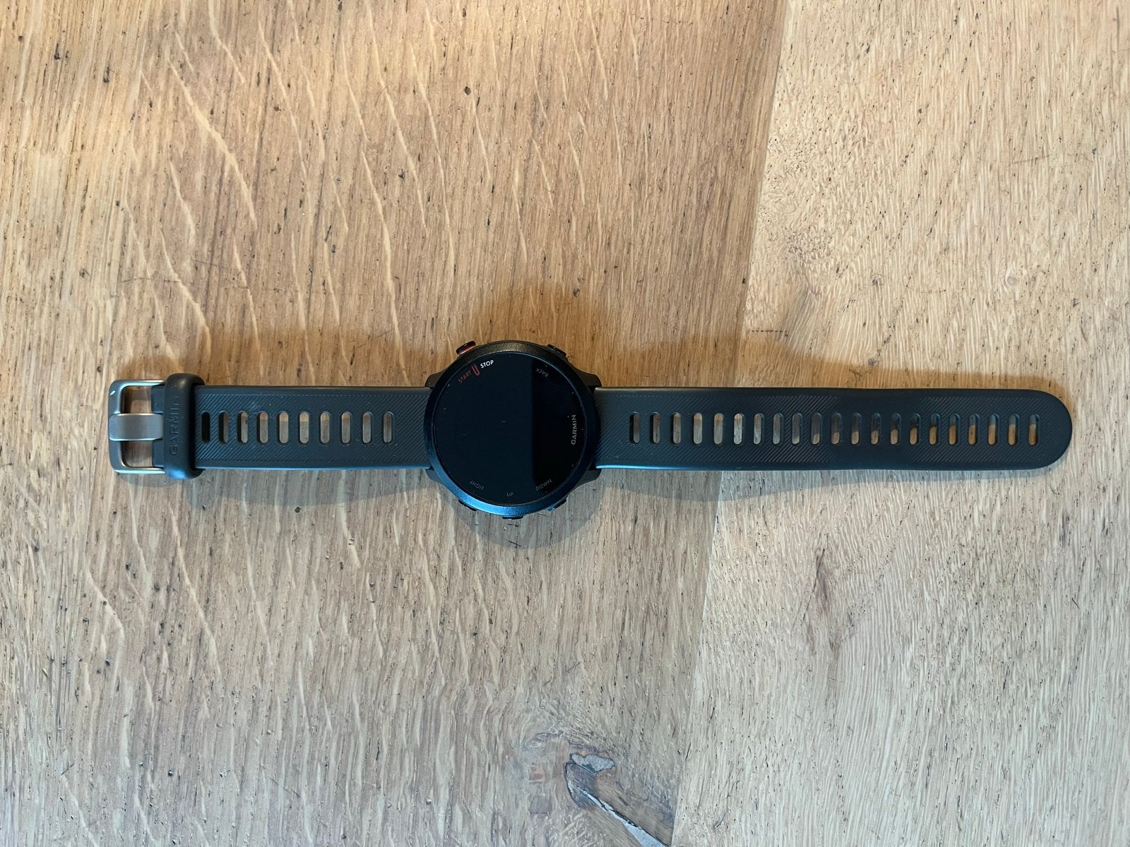 Garmin Forerunner 55 sporthorloge met oplader, Ophalen of Verzenden, Waterdicht, Afstand, Gebruikt