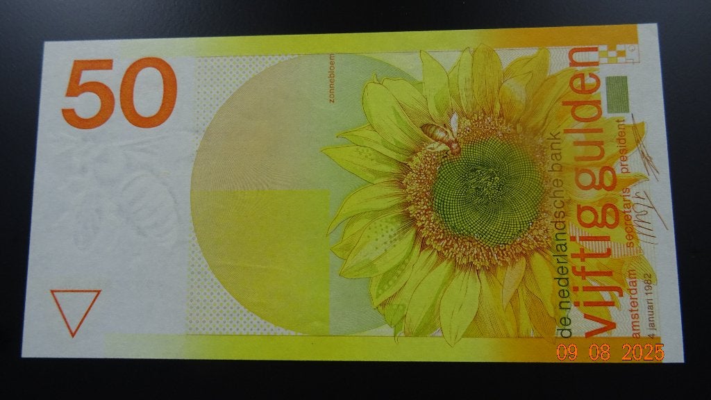 50 Gld 1982 UNC, Postzegels en Munten, Bankbiljetten | Nederland, Ophalen of Verzenden, 50 gulden, Los biljet