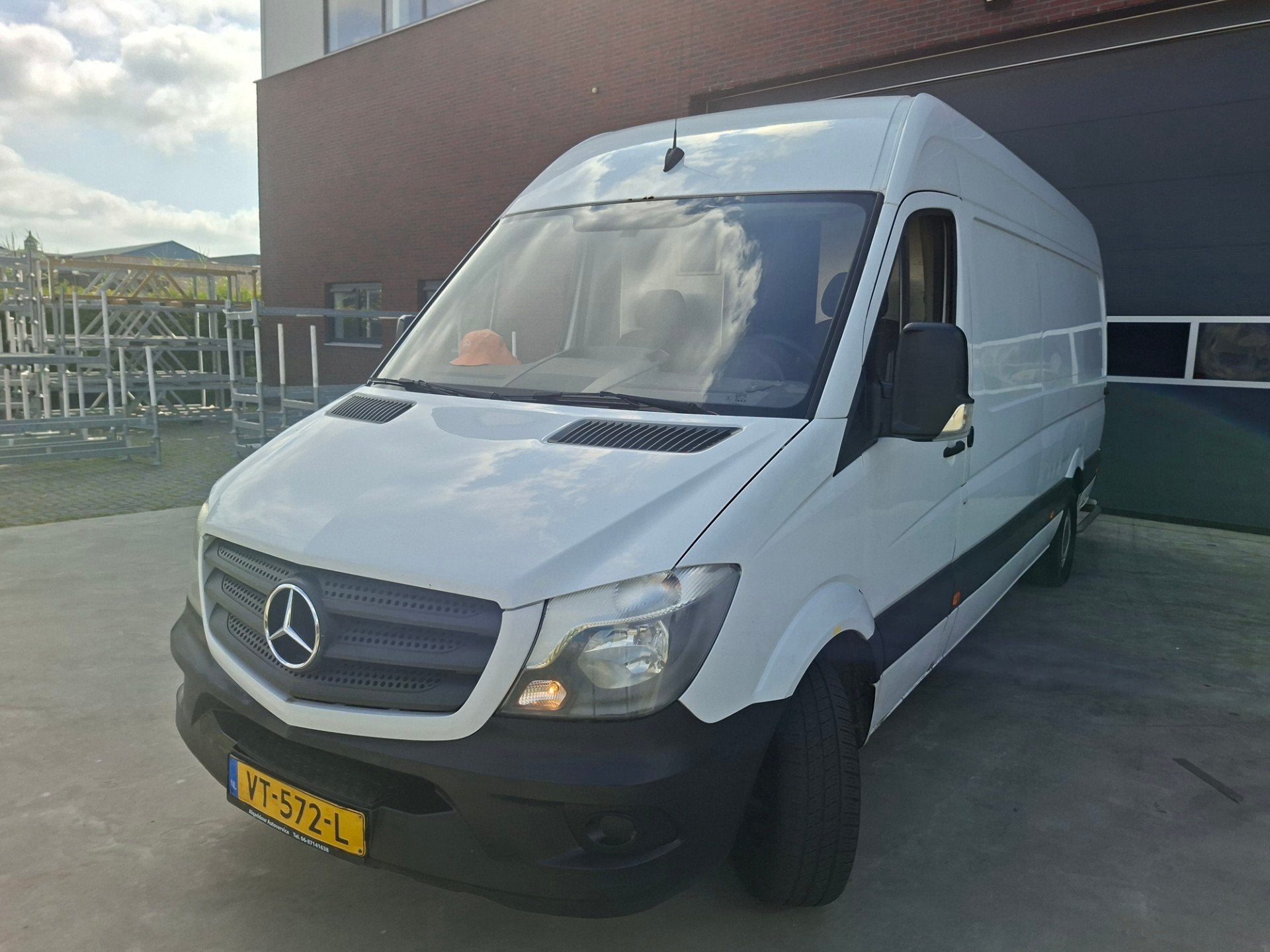 Mercedes-Benz Sprinter 310 2.2 CDI 432 HD Automaat, Auto's, Automaat, Euro 5, Gebruikt, Zwart