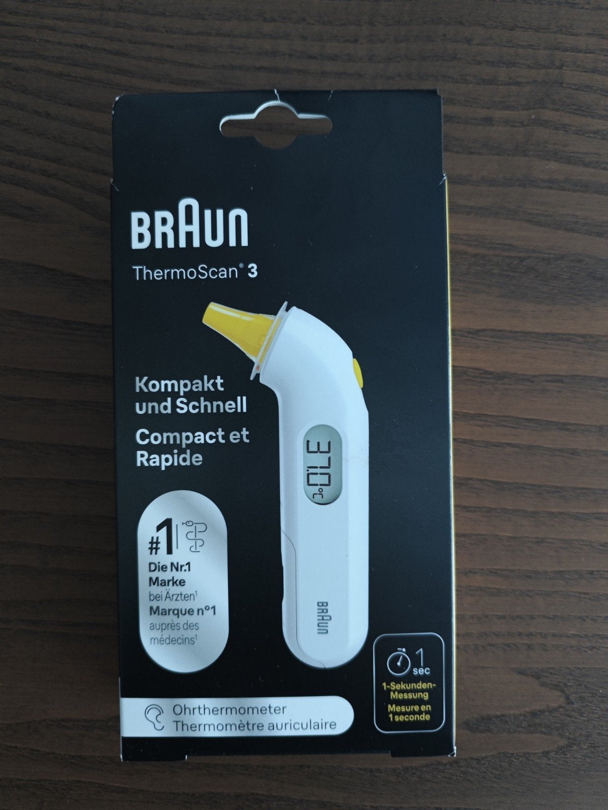 Braun ThermoScan 3 Oorthermometer IRT3030 - Nieuw in doos, Ophalen
