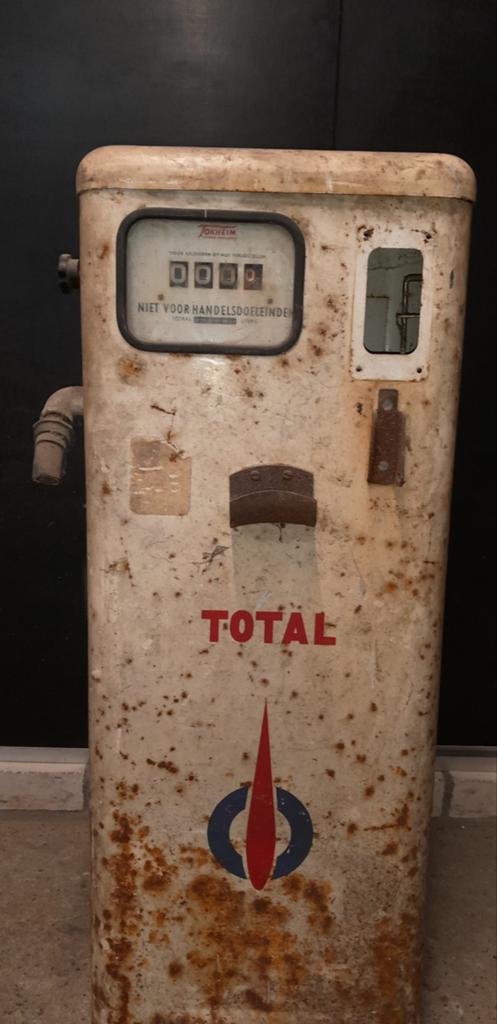Oude benzinepomp, Verzamelen, Automaten | Overige, Ophalen of Verzenden, Gebruikt