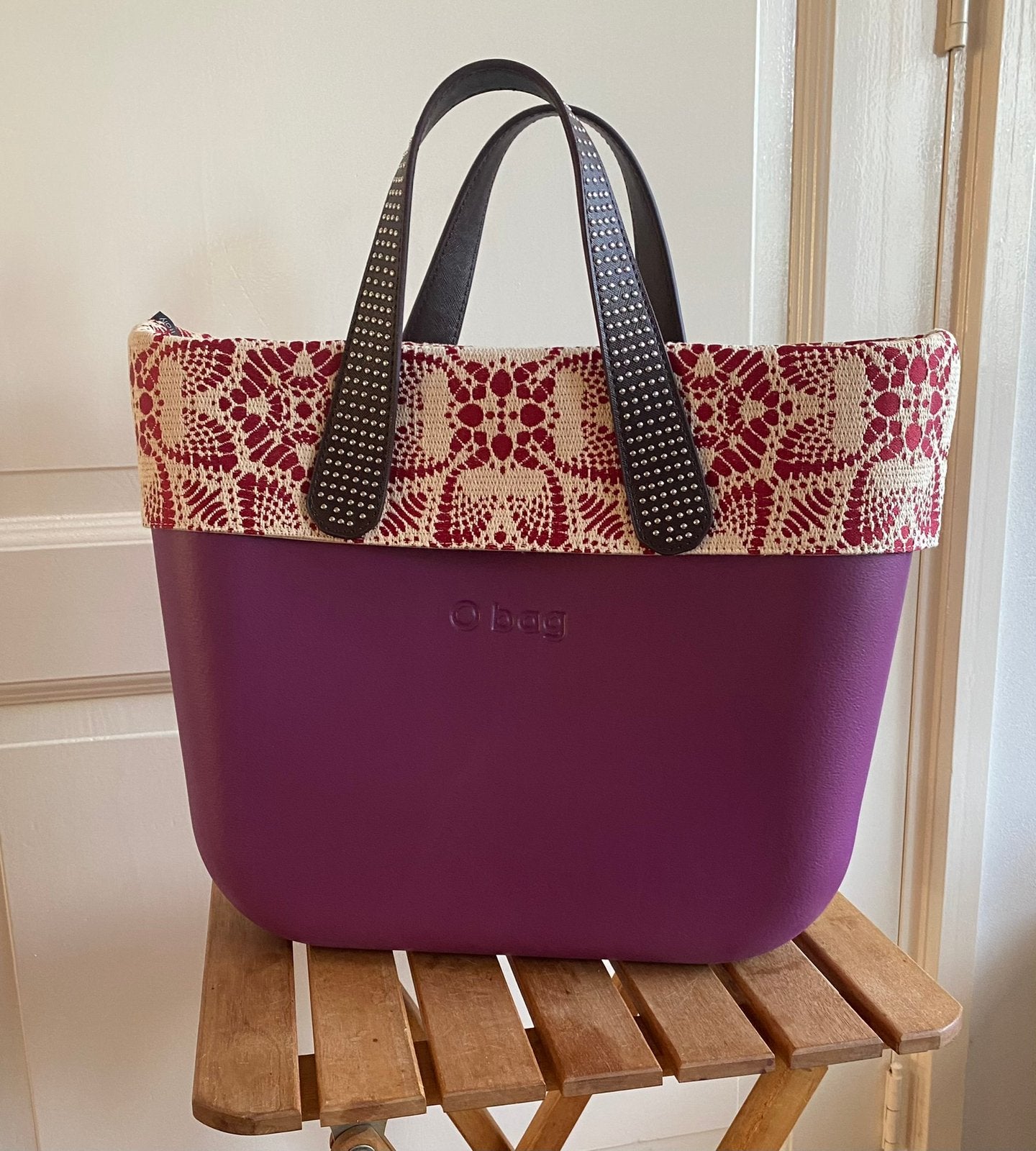 rood/beige bordo voor de o-bag mini, Sieraden, Tassen en Uiterlijk, Tassen | Damestassen, Ophalen of Verzenden, Nieuw