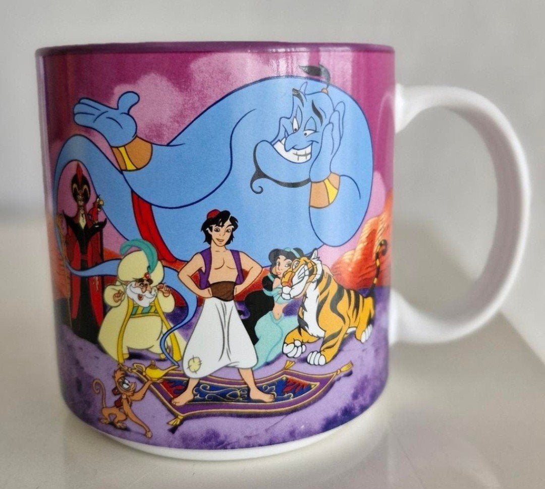 Disney Aladdin Beker - Made in Japan, Verzamelen, Ophalen of Verzenden, Servies