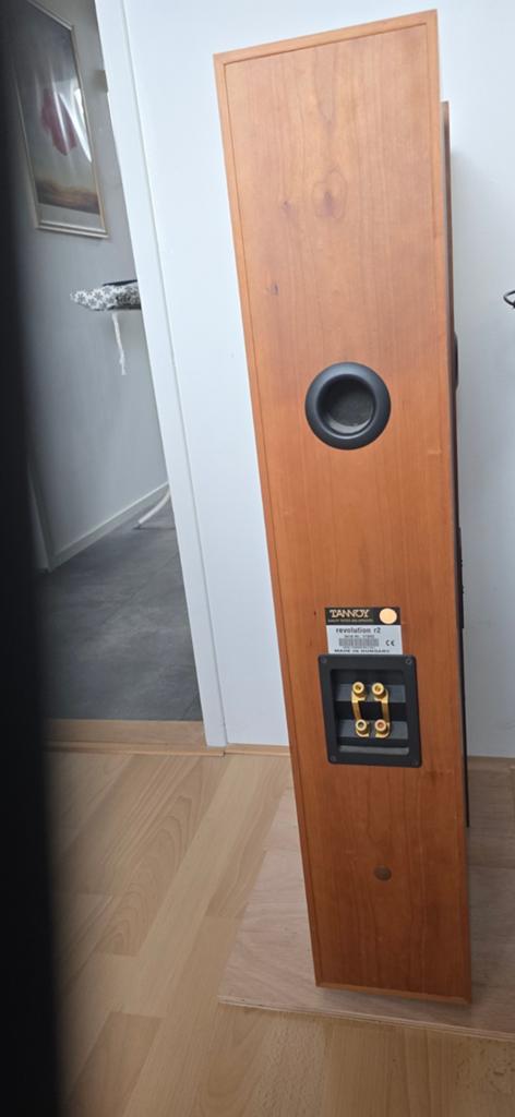 Tannoy Revolution R2 luidsprekers en Denon AVR-1911 receiver, Overige merken, Gebruikt, Ophalen of Verzenden, 120 watt of meer
