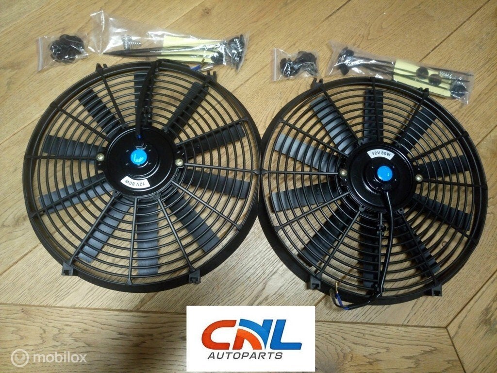 Radiateurfan electric radiator cooling fan mounting kits, Auto-onderdelen, Nieuw, Ophalen of Verzenden