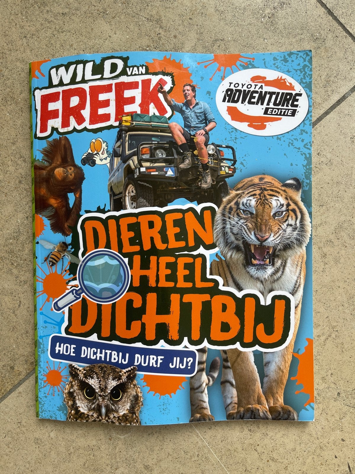 Freek Vonk Lees- en Quizboek - Dieren Heel Dichtbij, Ophalen of Verzenden, Zo goed als nieuw, Non-fictie