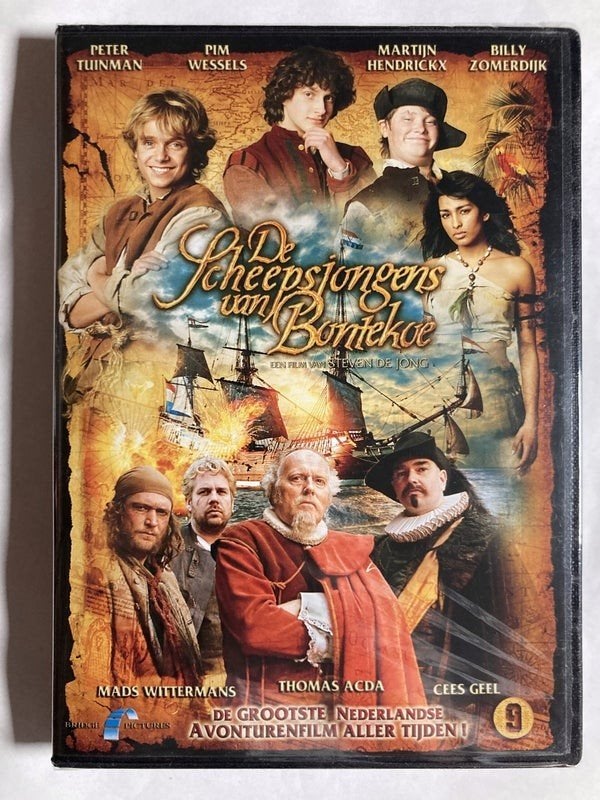 DE SCHEEPSJONGENS VAN BONTEKOE (IN SEAL) (DVD), Alle leeftijden, Verzenden, Zo goed als nieuw