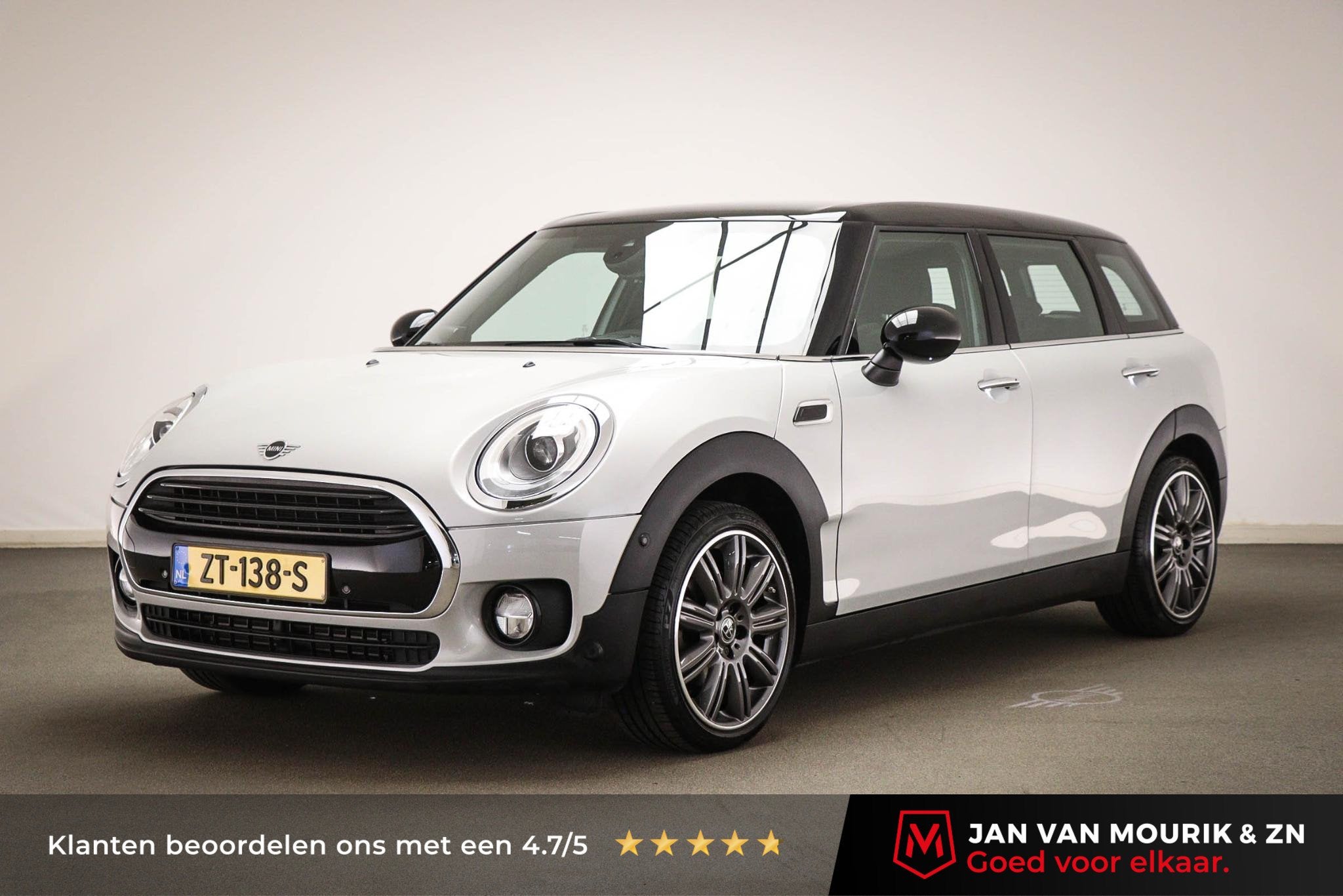 MINI Clubman 1.5 Cooper Business Edition | HALF LEDER | STOE, Auto's, Voorwielaandrijving, Dealer onderhouden, 136 pk, Gebruikt