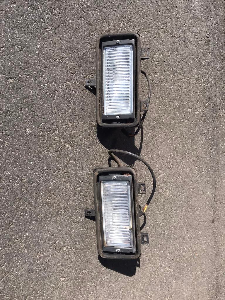 BMW e30 mistlampen, Ophalen
