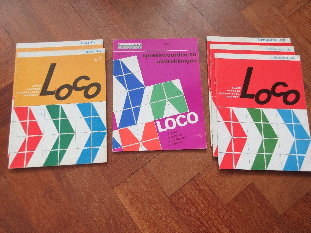 6 x Loco Maxi boekjes Taal / Rekenen groep 6, Kinderen en Baby's, Ophalen of Verzenden, Gebruikt, Puzzelen