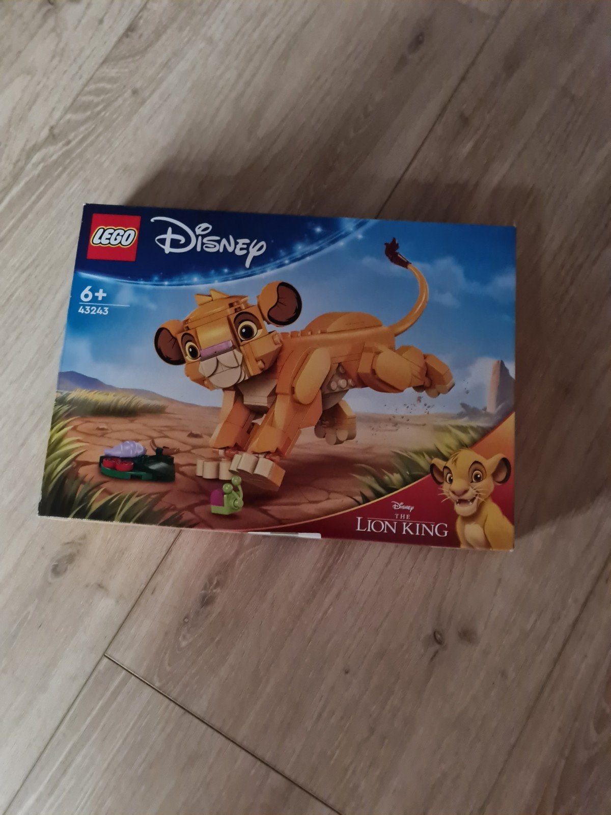 Lego Disney De Leeuwenkoning Simba (43243) - Compleet, Compleet, Lego, Ophalen of Verzenden, Zo goed als nieuw