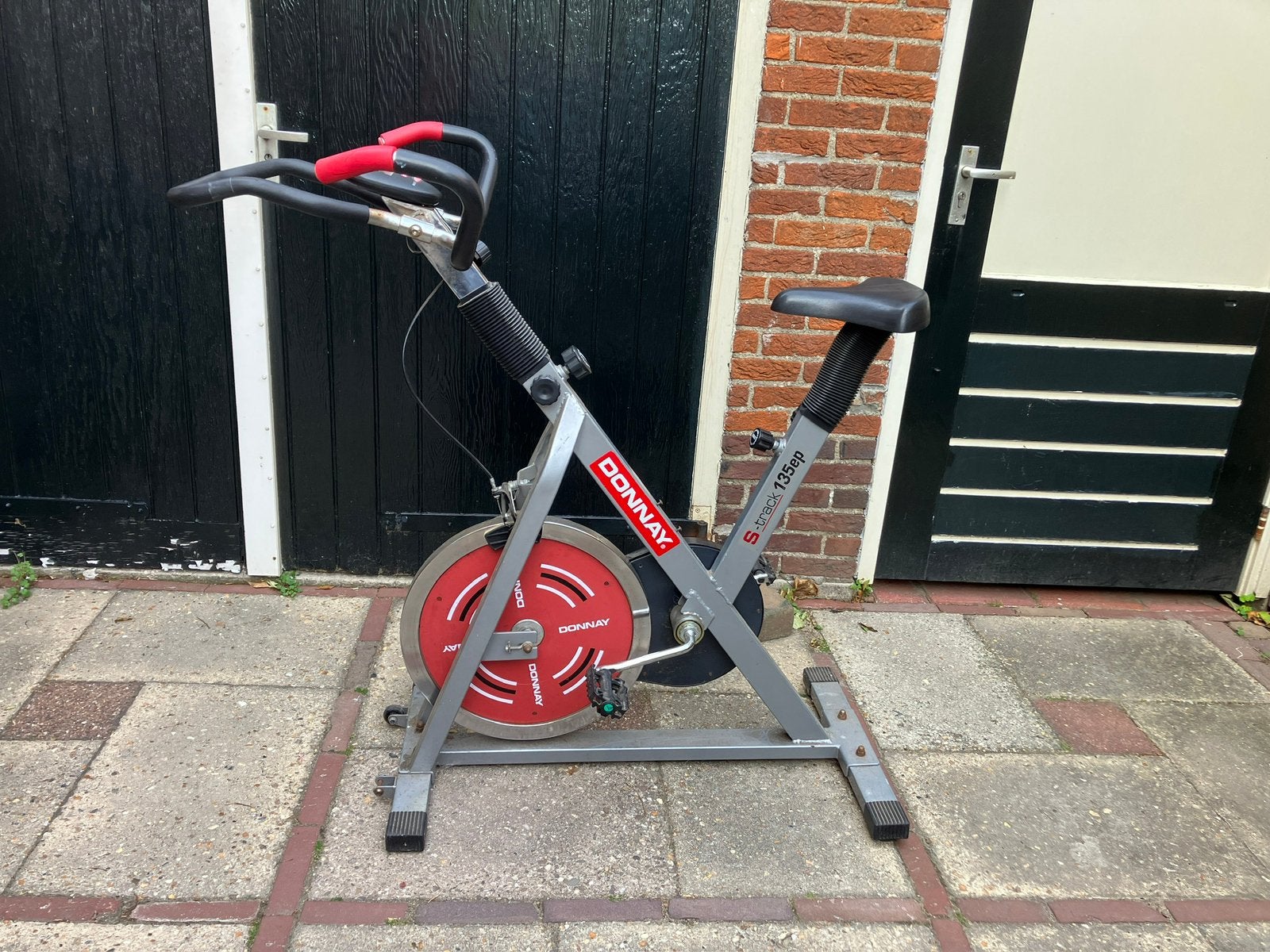 Spinningfiets/hometrainer, Ophalen, Gebruikt, Metaal, Hometrainer
