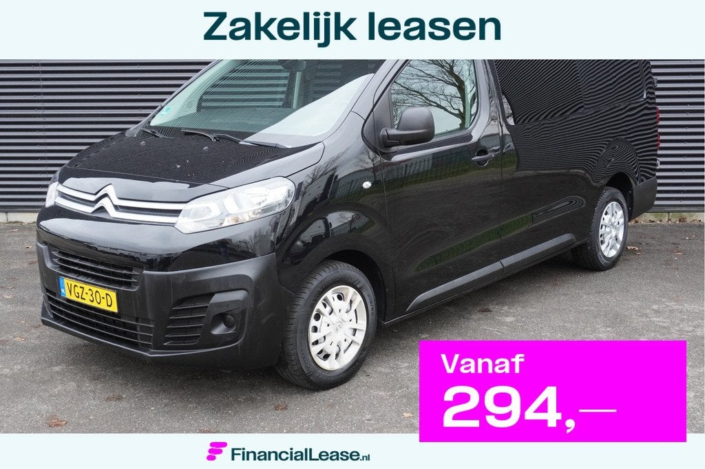 Citroën Jumpy 2.0 120pk Dubbele cabine XL L3 5-zits Trekhaa, Voorwielaandrijving, Stof, Gebruikt, Euro 6