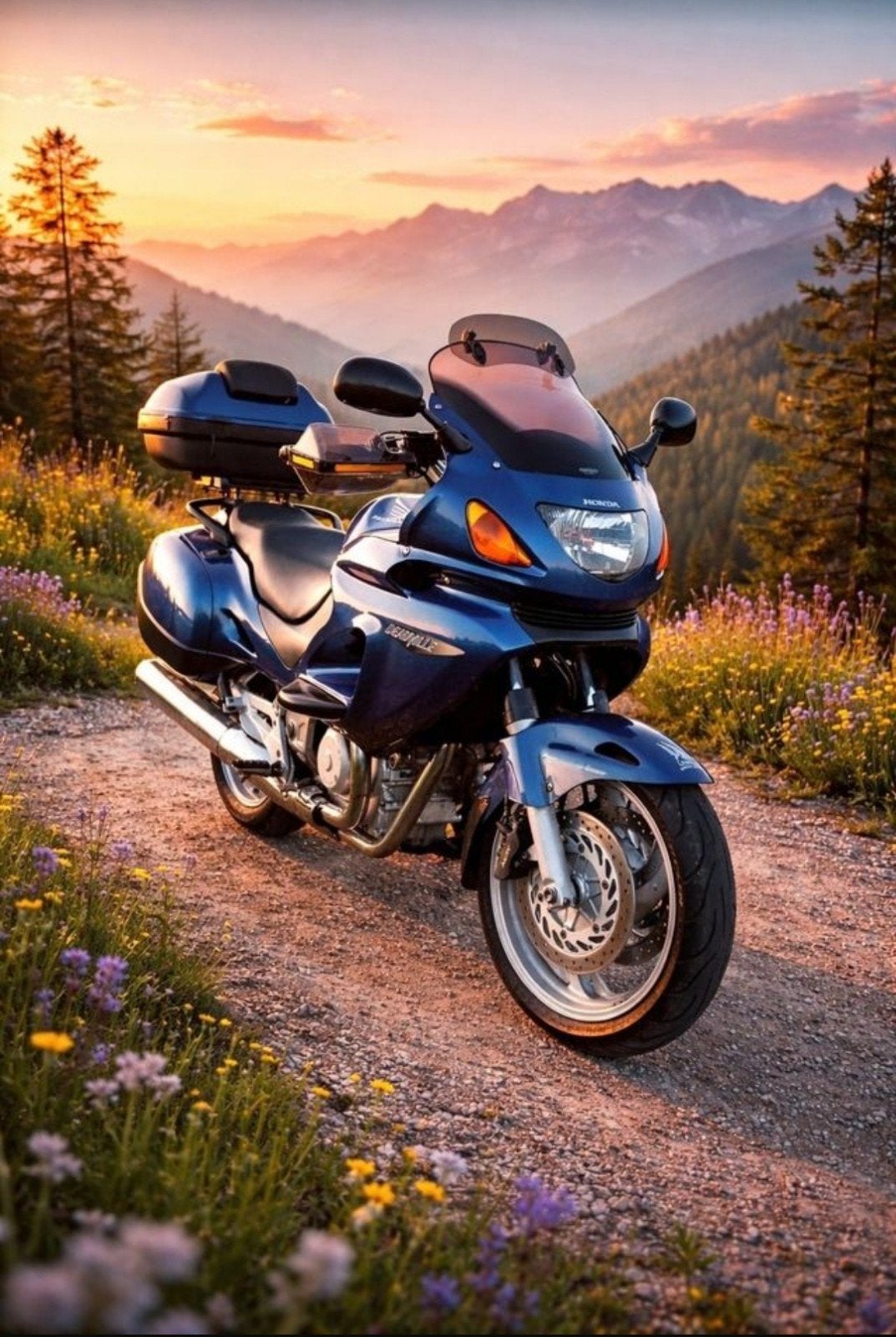 Honda Deauville 650 - Incl.TomTom Rider 500 steun Unicef, Particulier, Toermotor