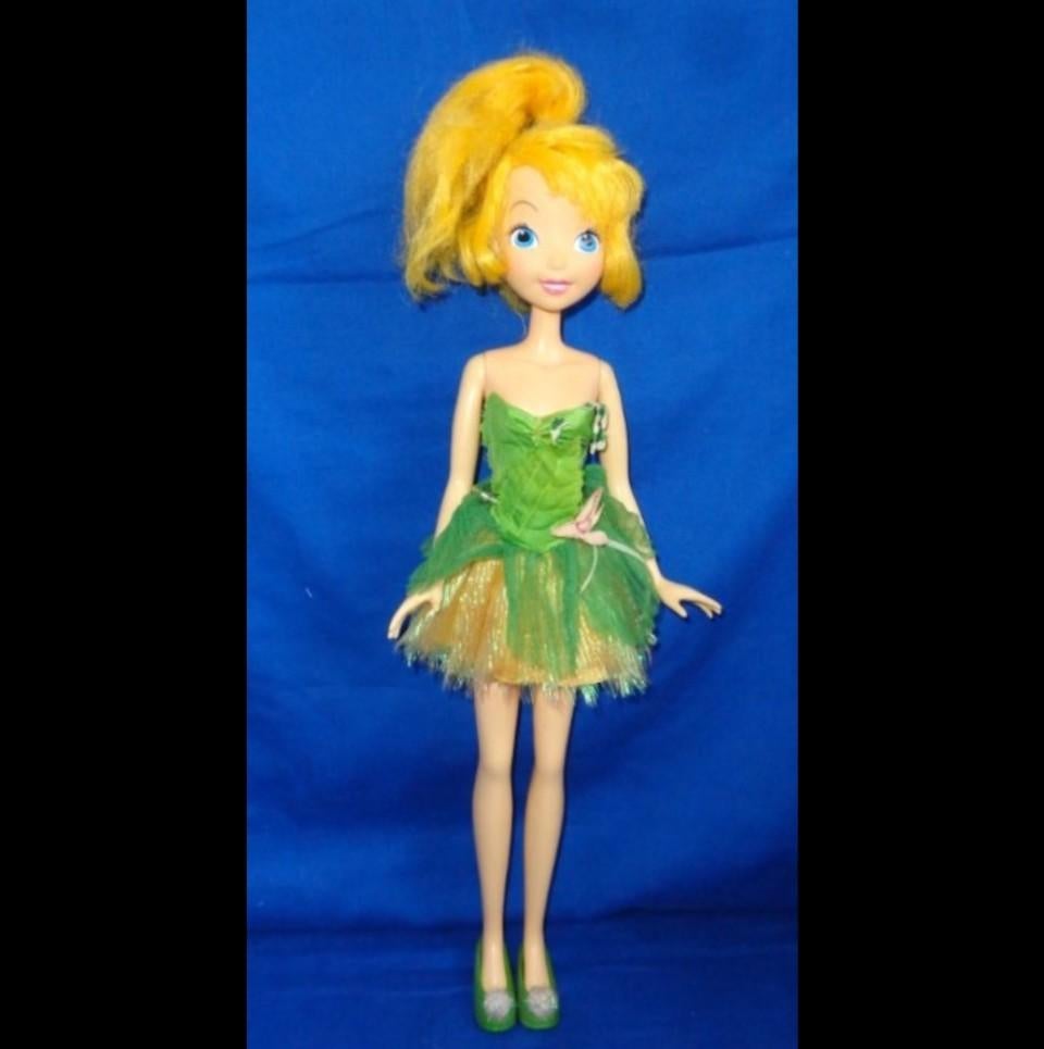 Grote Disney Tinker Bell pop - ongeveer 46 cm, Ophalen of Verzenden, Overige typen