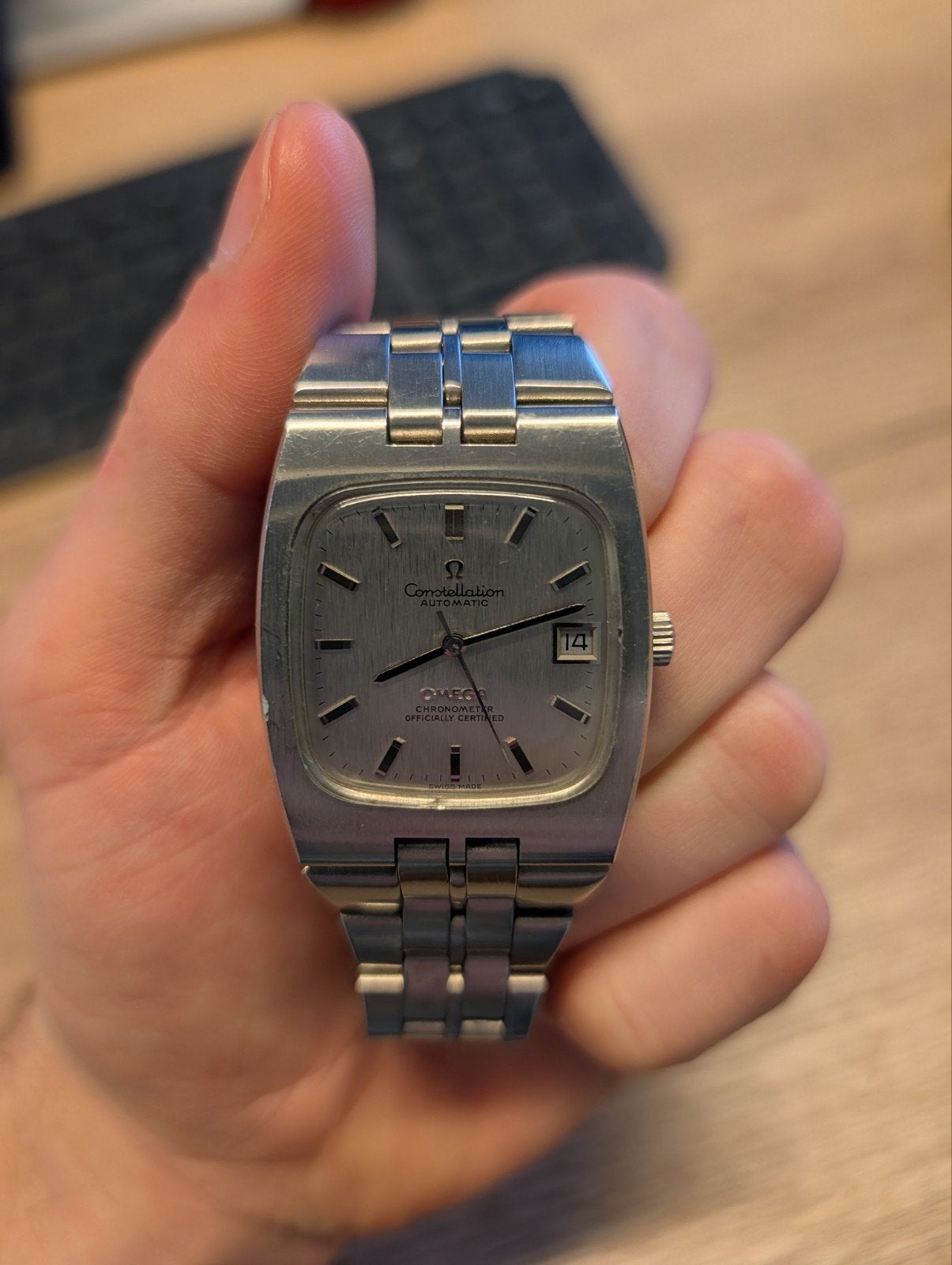 Omega Constellation Automatic Chronometer - Watch-only, Staal, Gebruikt, Staal, Polshorloge
