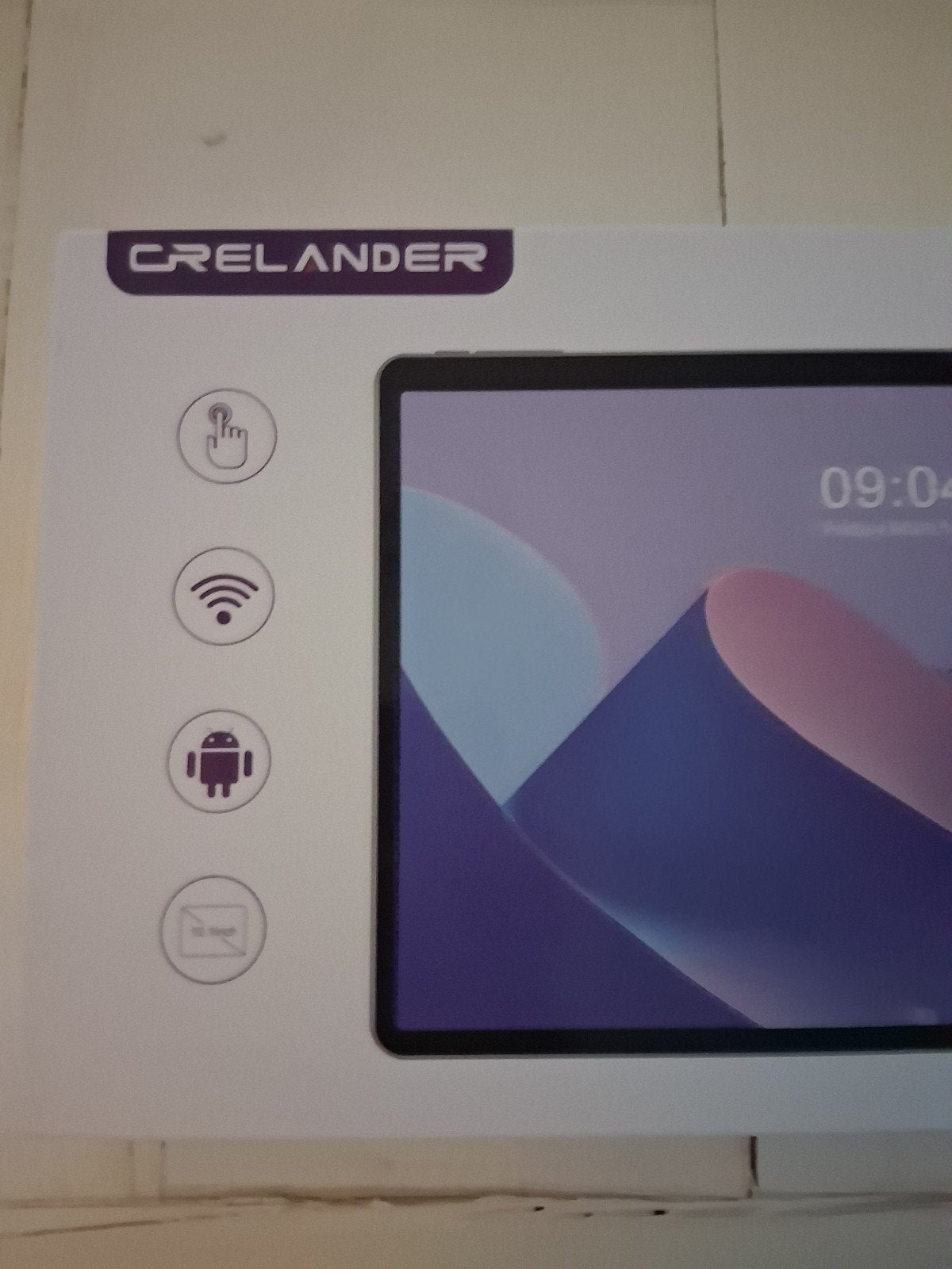 Crelander tablet compleet., Computers en Software, Android Tablets, Nieuw, 10 inch, Usb-aansluiting, Ophalen of Verzenden