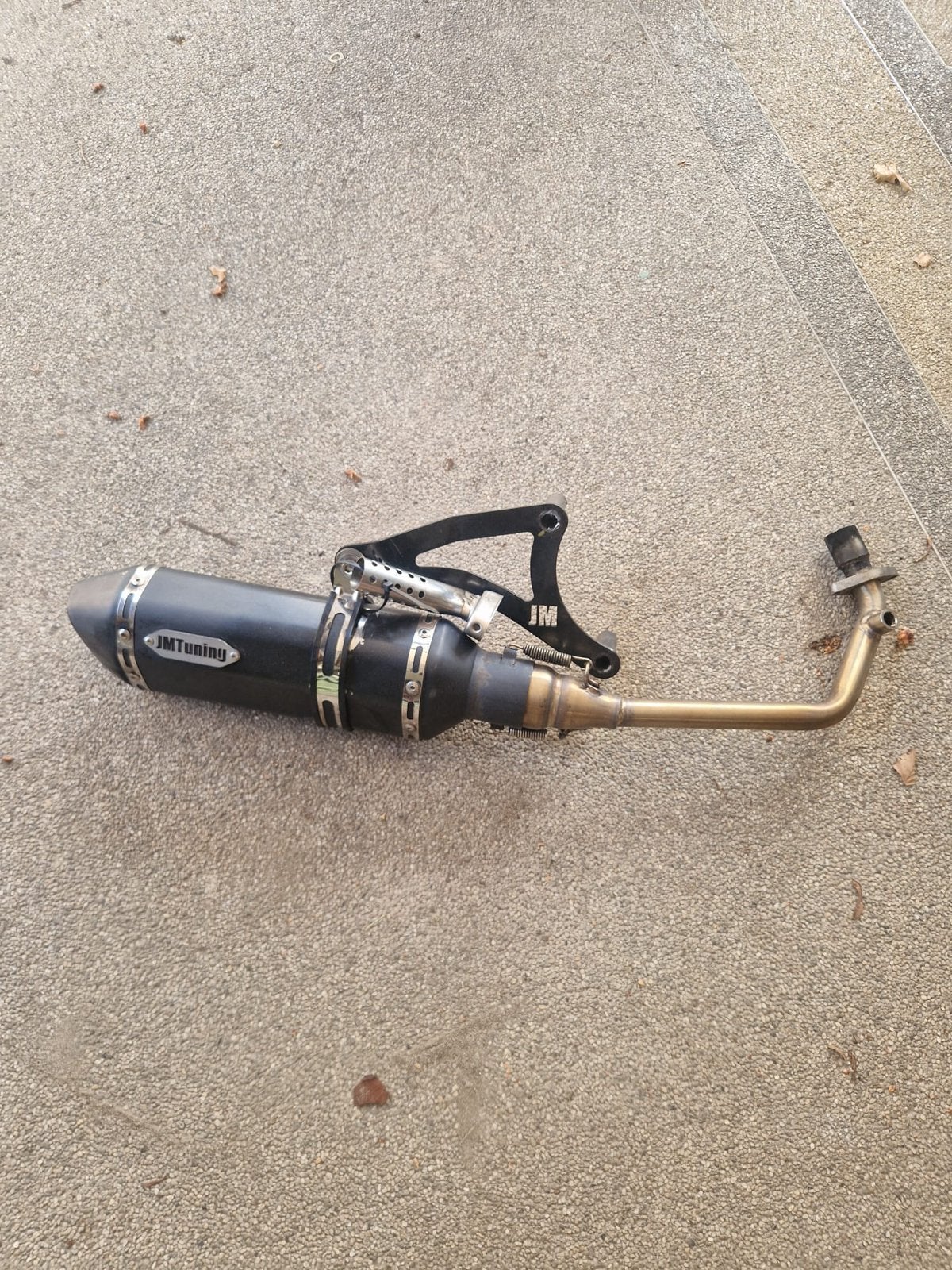 JM Tuning uitlaat, Ophalen, Zo goed als nieuw, Uitlaat, Vespa