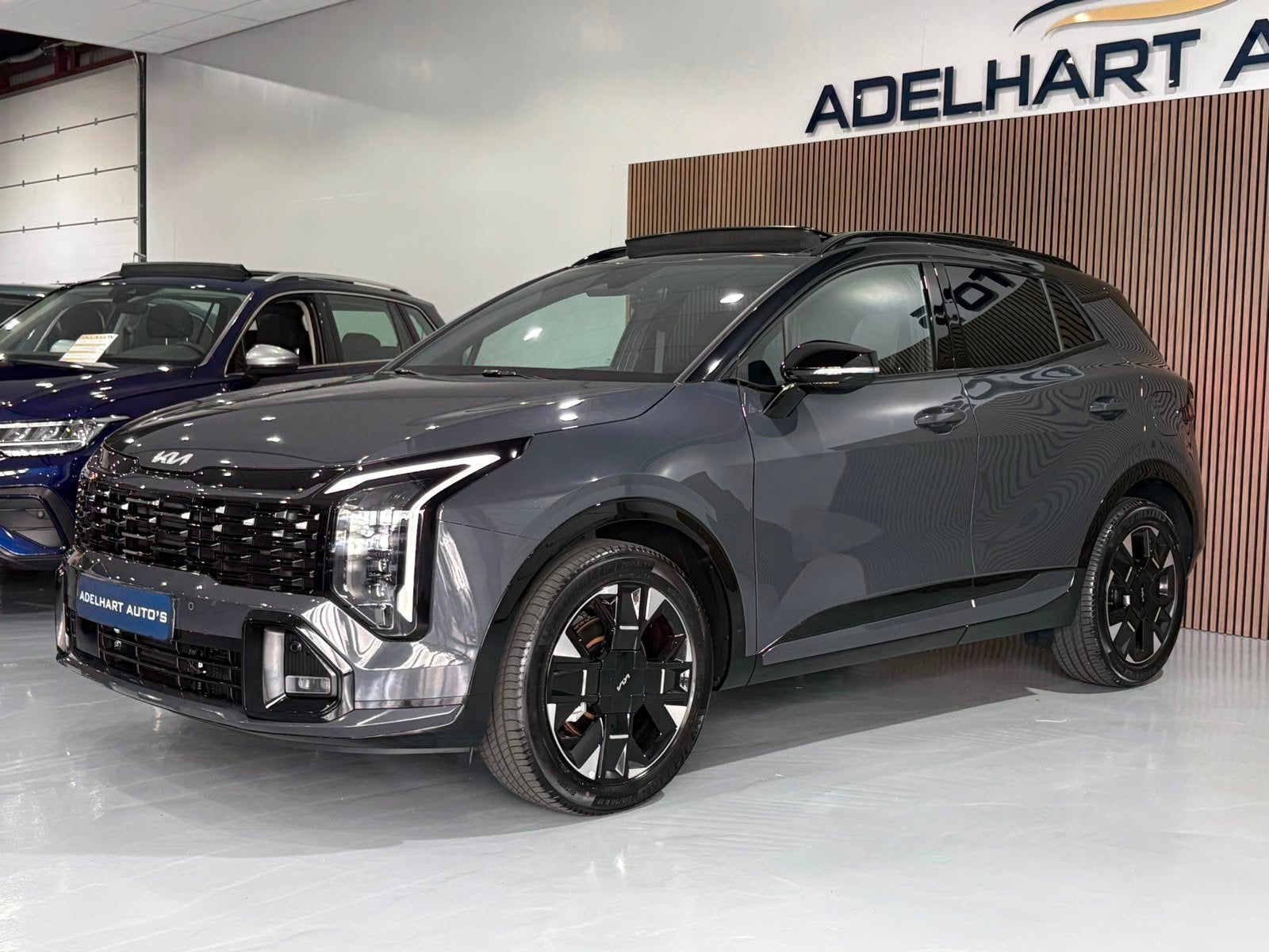 Kia Sportage 1.6 T-GDi Hybrid GT-PlusLine 238 PK / Panorama, 238 pk, 4 cilinders, Adaptive Cruise Control, Hybride Elektrisch/Benzine