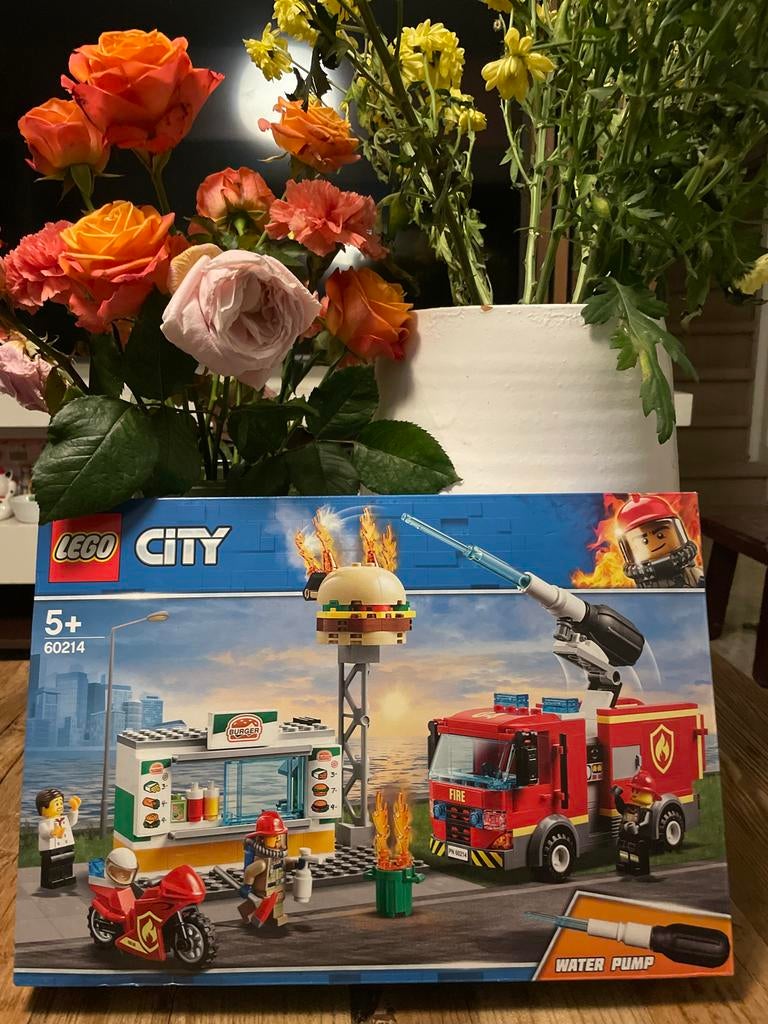 Lego City 60214 Brandweer Reddingsactie, City, Lego, Nieuw, Ophalen of Verzenden