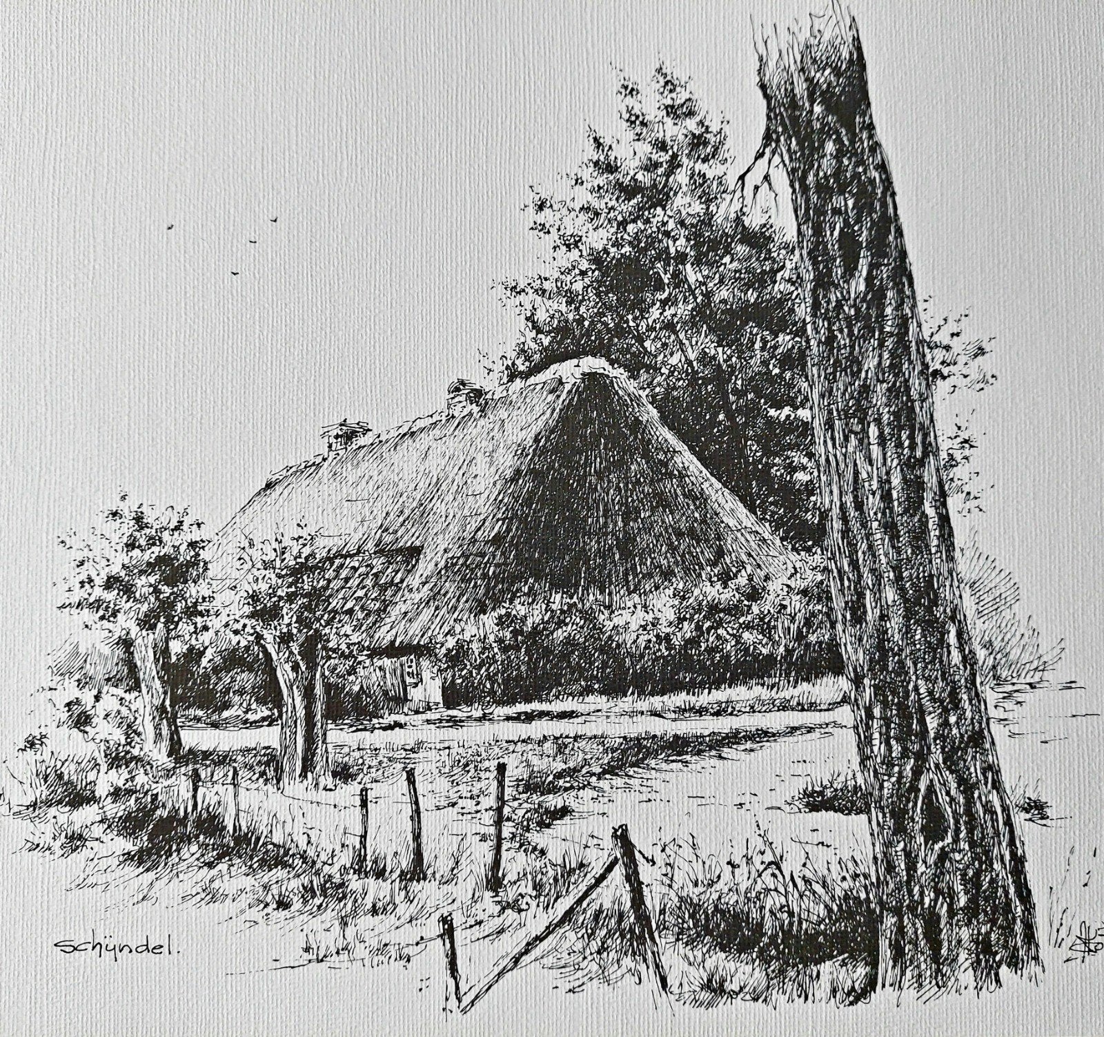 Schijndel ... boerderij in Wijbosch ... Kees Koster.

Pentek, Ophalen of Verzenden