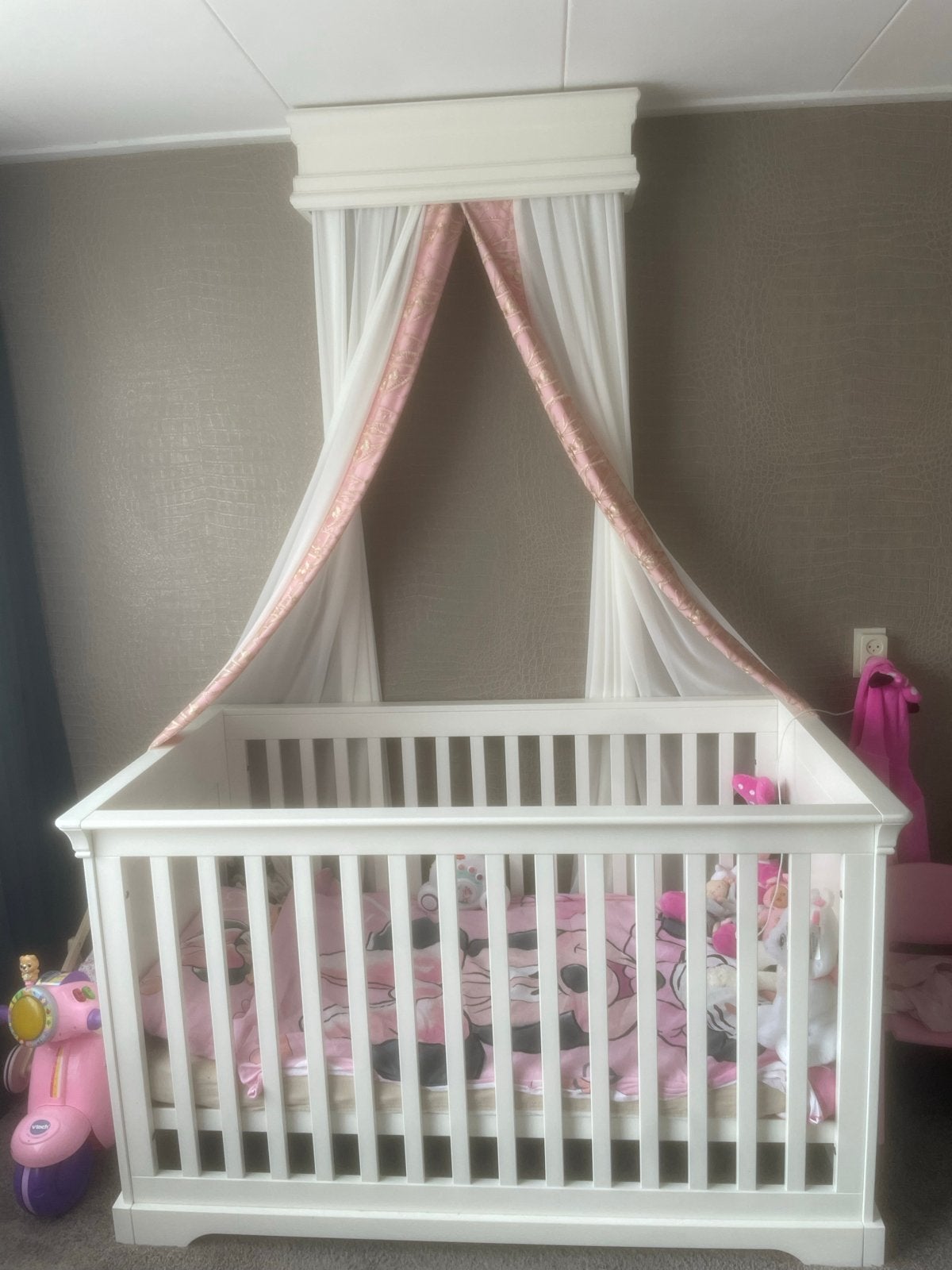 Kidsmill Chateau Ledikant 140x70 - Beschadigd, Kinderen en Baby's, Ophalen, Gebruikt, 140 tot 160 cm, 70 tot 85 cm