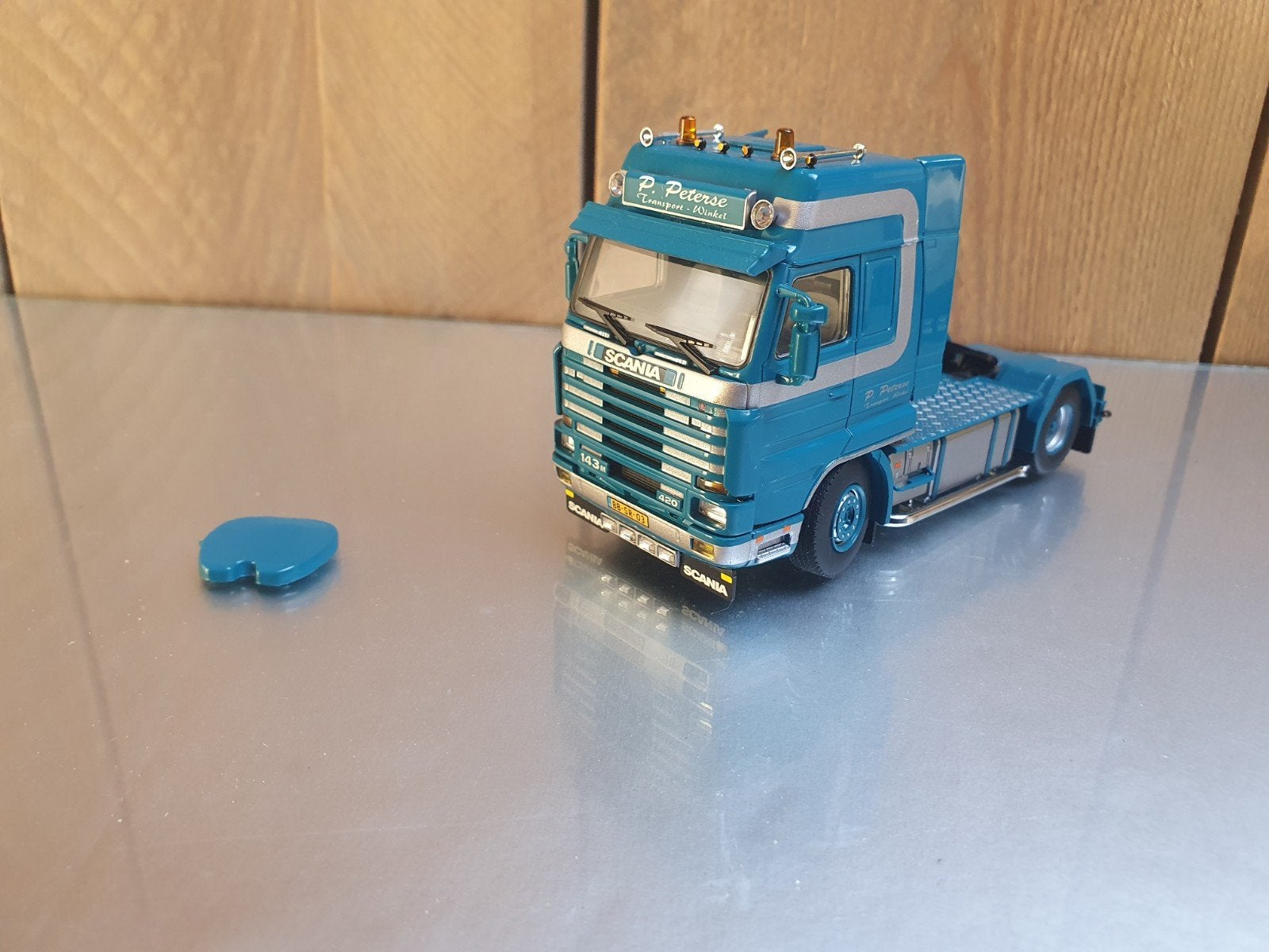 WSI Scania 143 P. Peterse, Ophalen of Verzenden