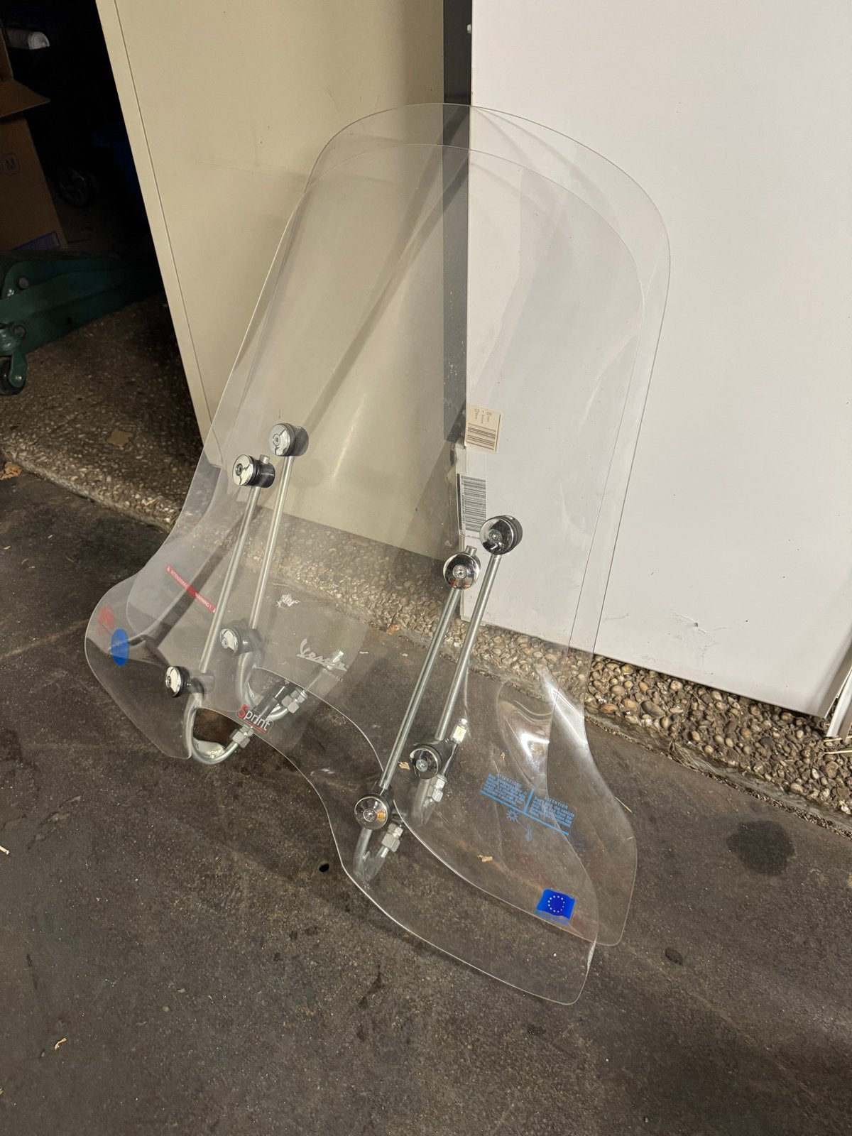 2x Vespa Sprint windscherm zo goed als nieuw, Ophalen of Verzenden, Zo goed als nieuw, Overige typen, Vespa