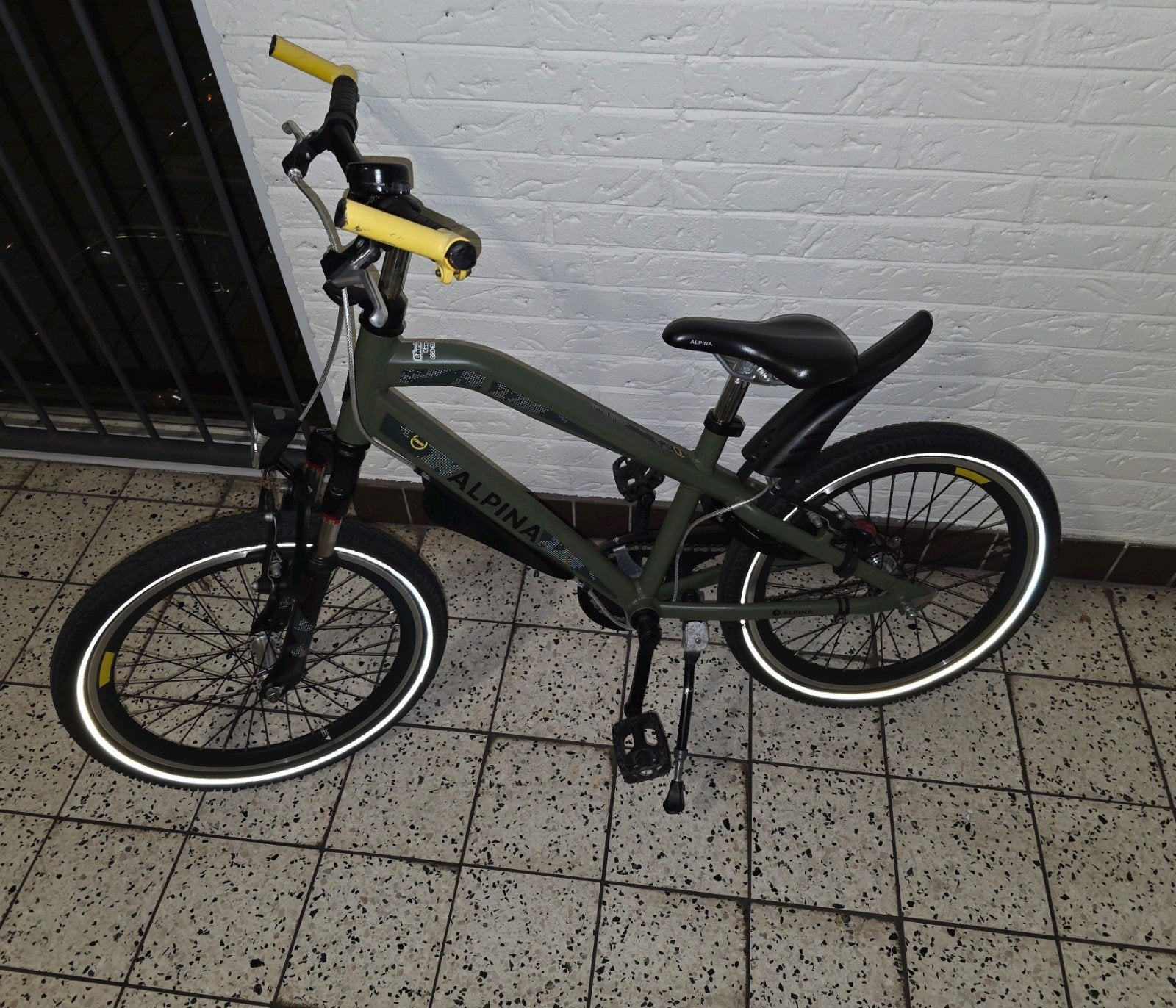 Nette Alpina trail 20" inch kinder fiets groen, Fietsen en Brommers, Fietsen | Kinderfietsjes, Ophalen, 20 inch of meer, Gebruikt