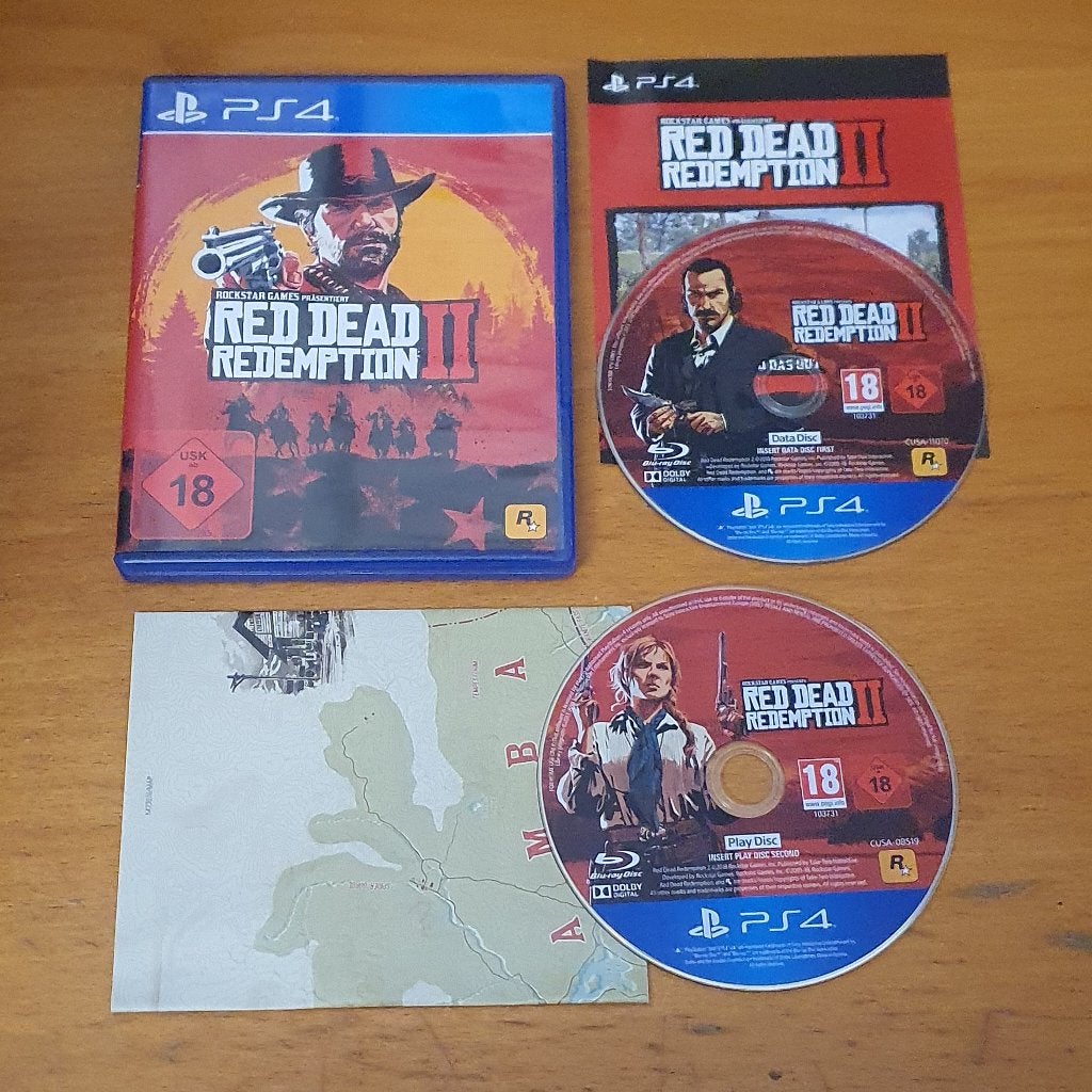 PS4 | Red Dead Redemption 2, Spelcomputers en Games, Games | Sony PlayStation 4, Avontuur en Actie, Gebruikt, Vanaf 18 jaar, 1 speler