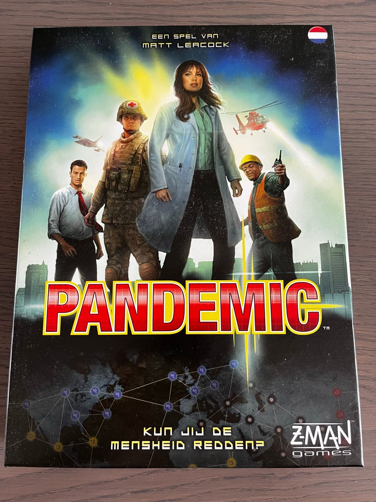 Pandemic Bordspel - Red de Mensheid van Ziekte, Hobby en Vrije tijd, Een of twee spelers, Ophalen of Verzenden, Zo goed als nieuw