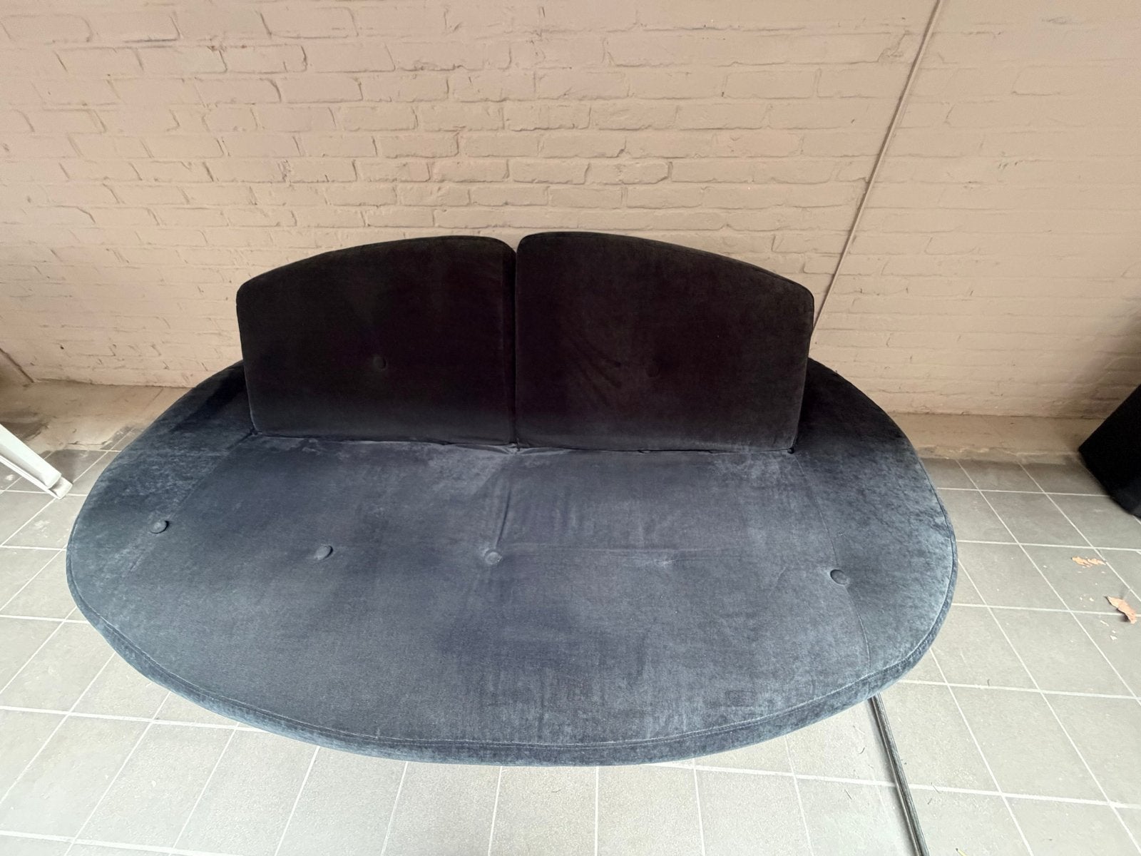 Te koop: Avanti ronde slaapbank / loungebank ️, Ophalen, Gebruikt, 125 tot 150 cm, Tweepersoons