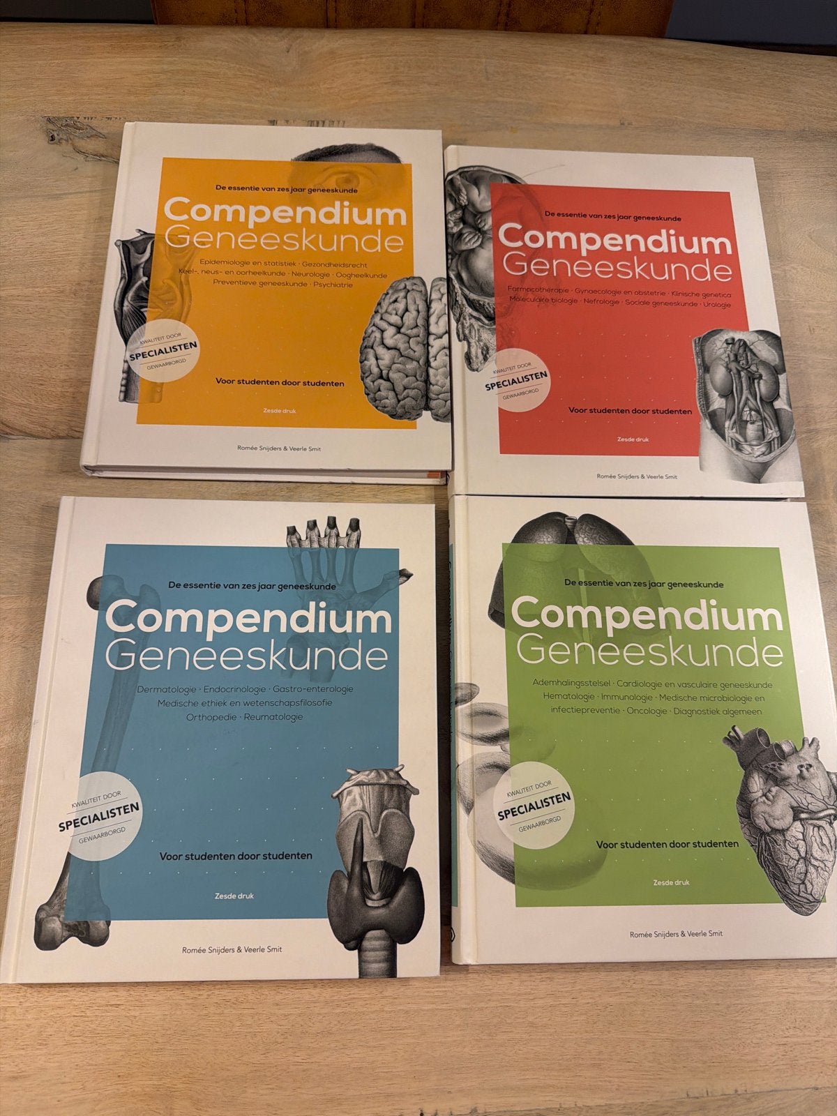 Compendium Geneeskunde - Complete set (4 boeken), Ophalen of Verzenden, Beta, Zo goed als nieuw, WO