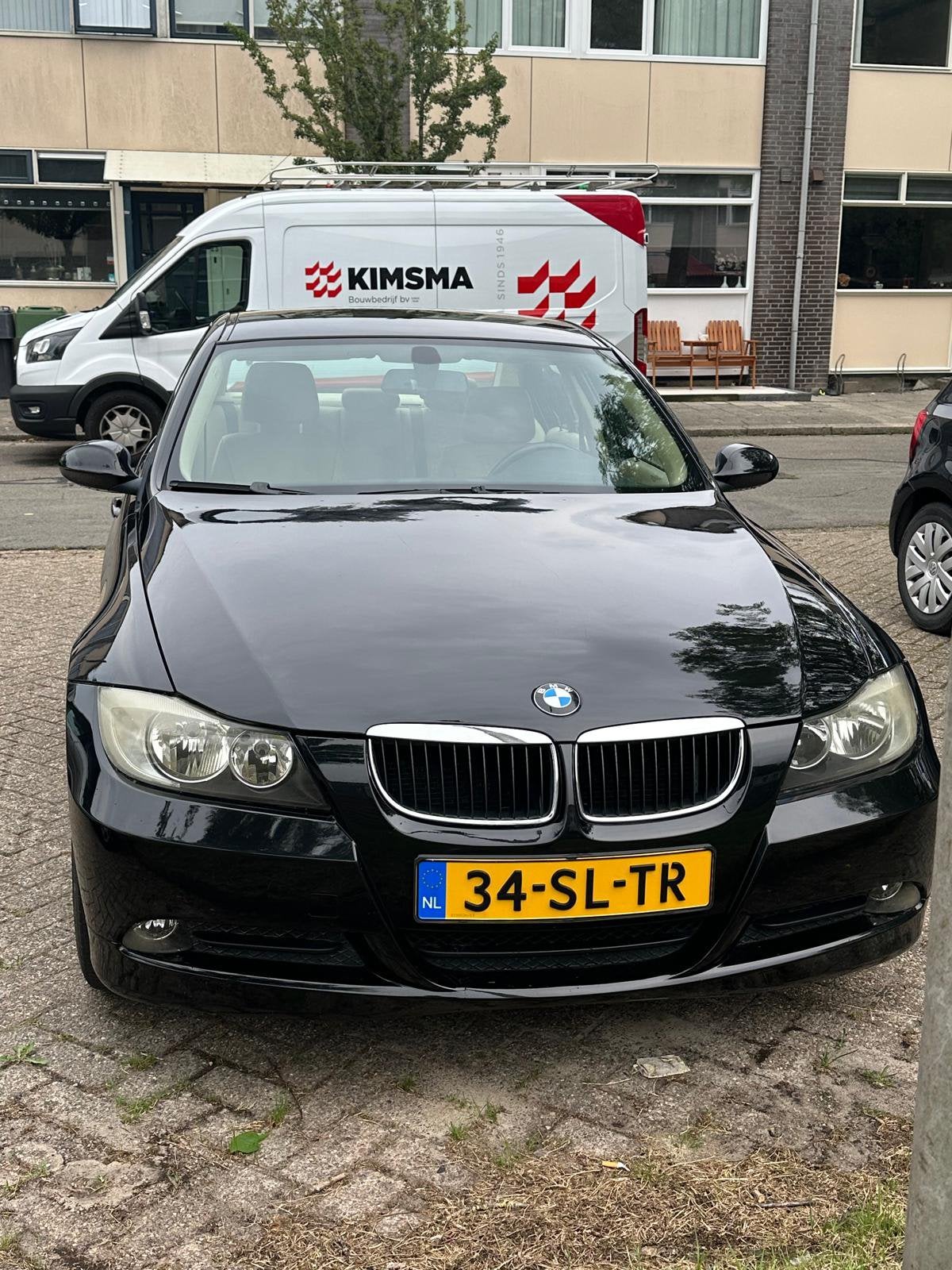 BMW 3-Serie 2.0 I 318 AUT 2006 Zwart nieuwe distributie/apk, Achterwielaandrijving, 1995 cc, 4 cilinders, 129 pk